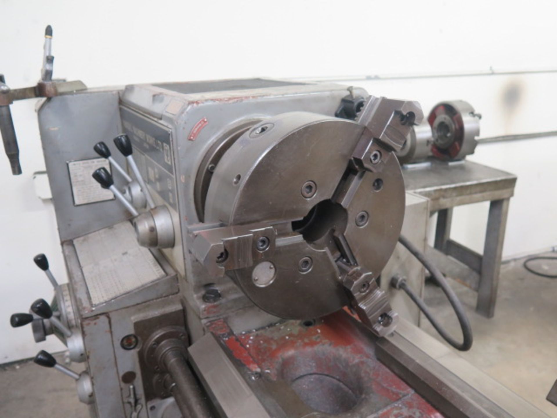 Mazak / Yamazaki 18" x 64" Geared Head Gap Bed Lathe s/n 1745 w/ 12-1500 RPM, Taper Attachment, - Image 5 of 12