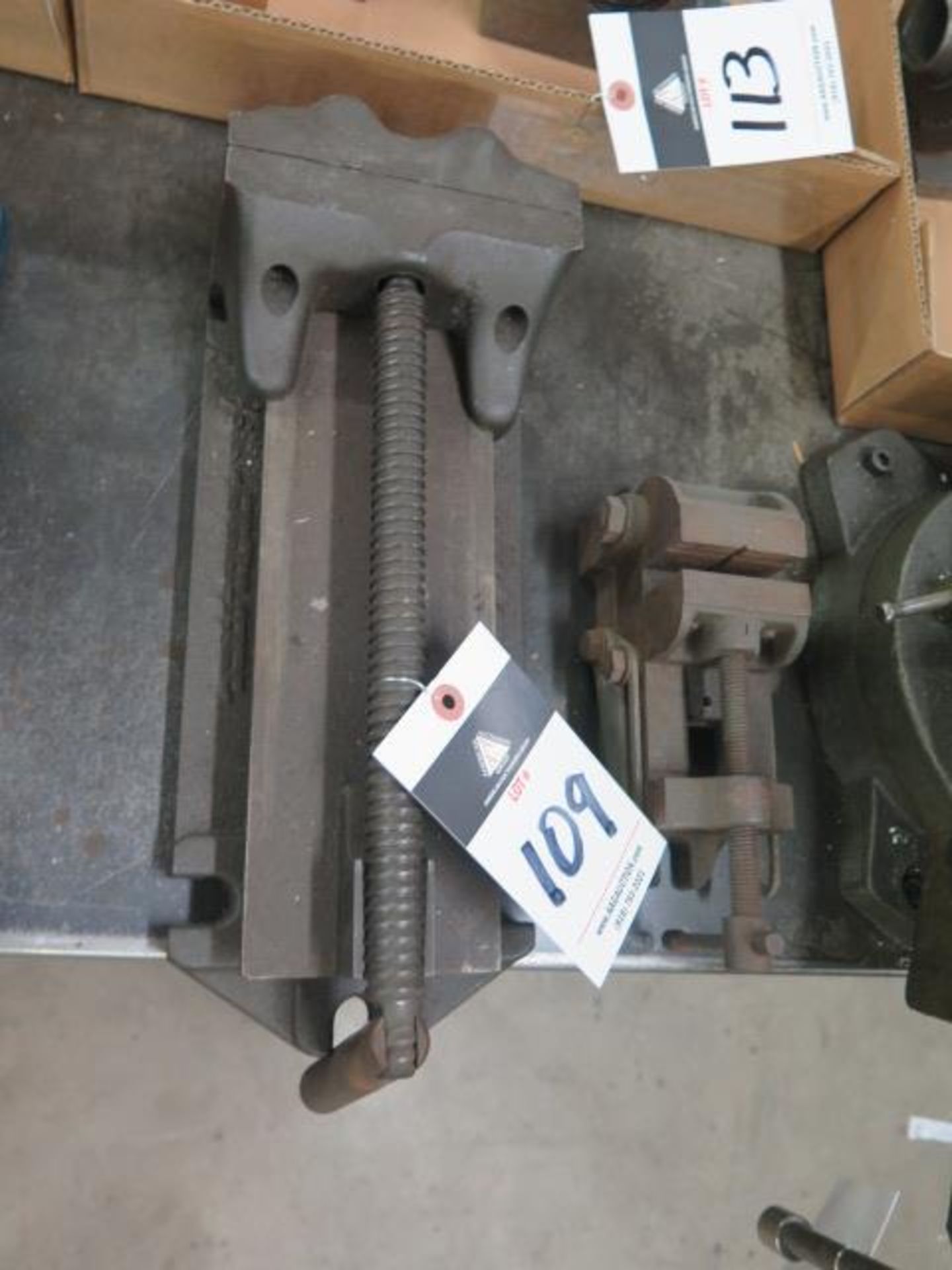 6" Speed Vise and Small Machine Vise