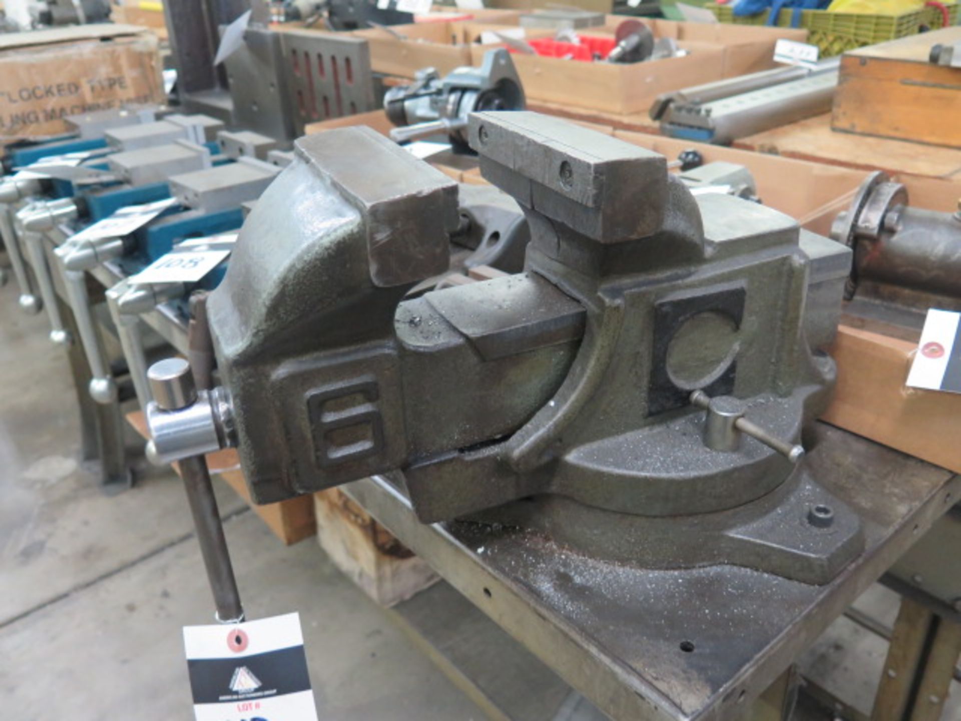 6" Bench Vise w/ Work Bench - Image 2 of 2