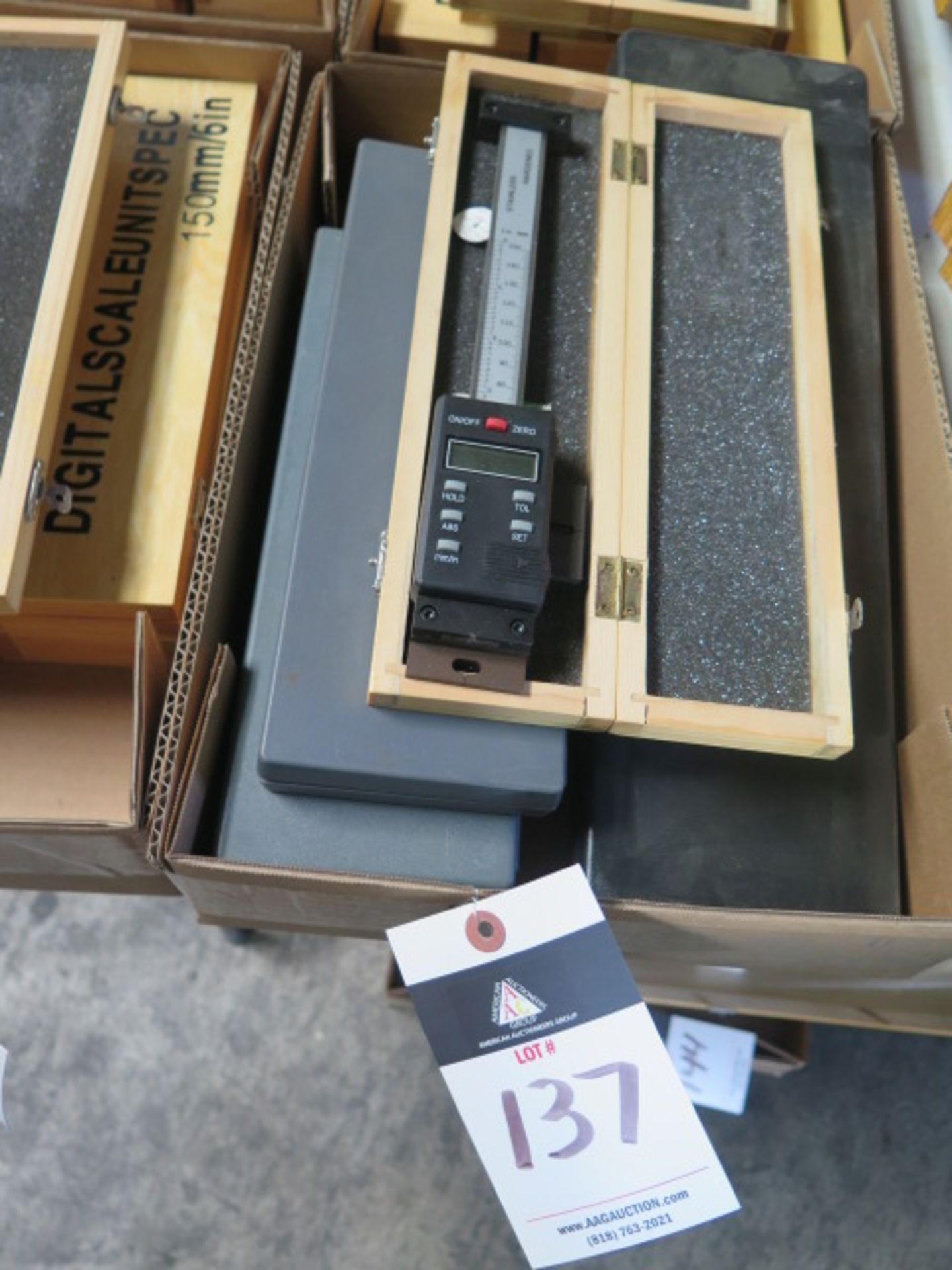 6" Digital "Z" Scales (5 - For Milling Machines)