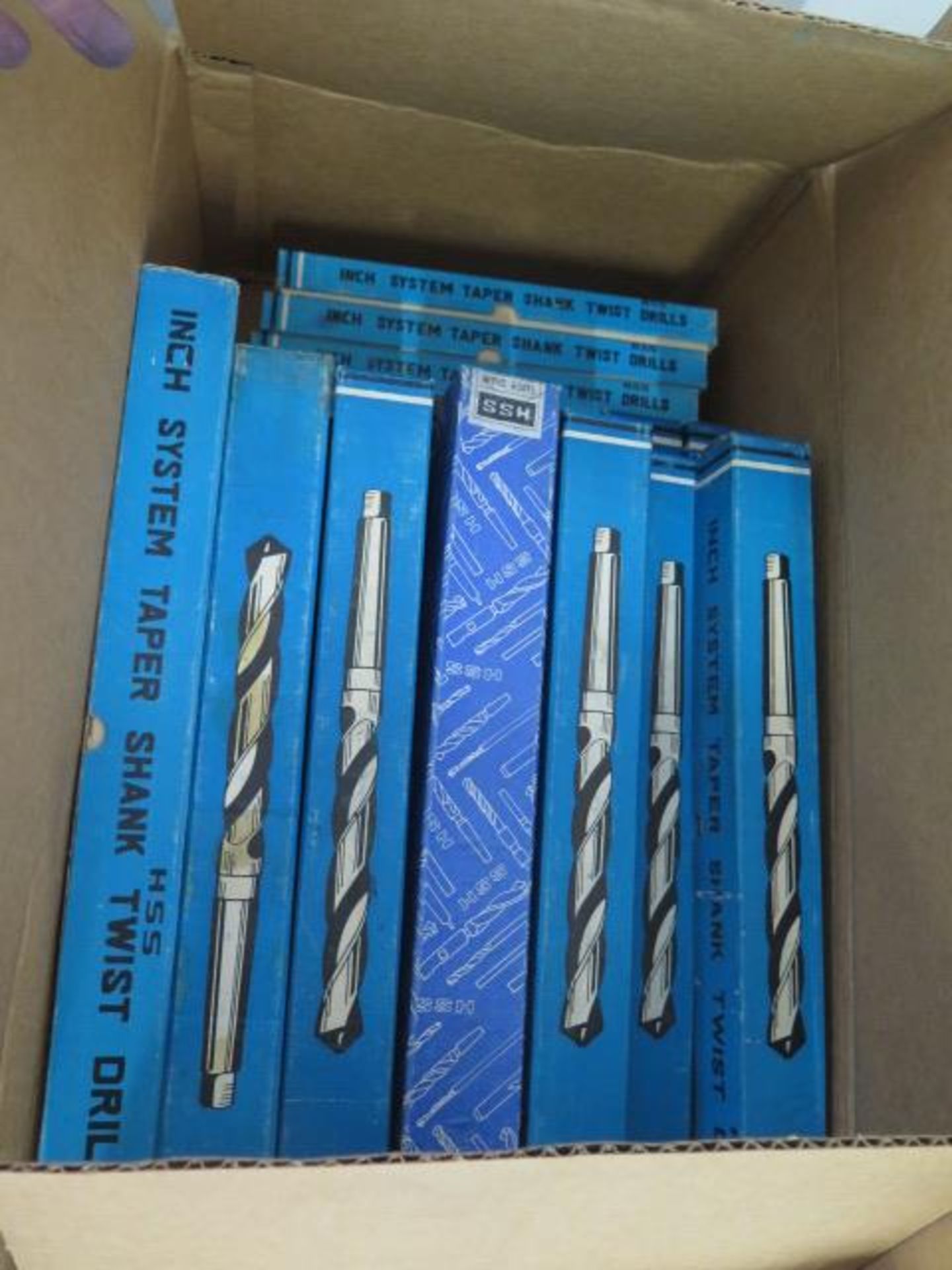 Taper Shank Drills 1-15/64" and 35/64" (55 pcs) - Image 3 of 3