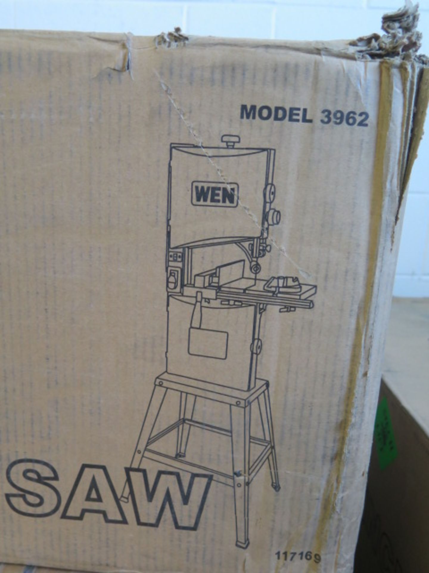 Wen 3962 10” Vertical Band Saw - Image 2 of 3