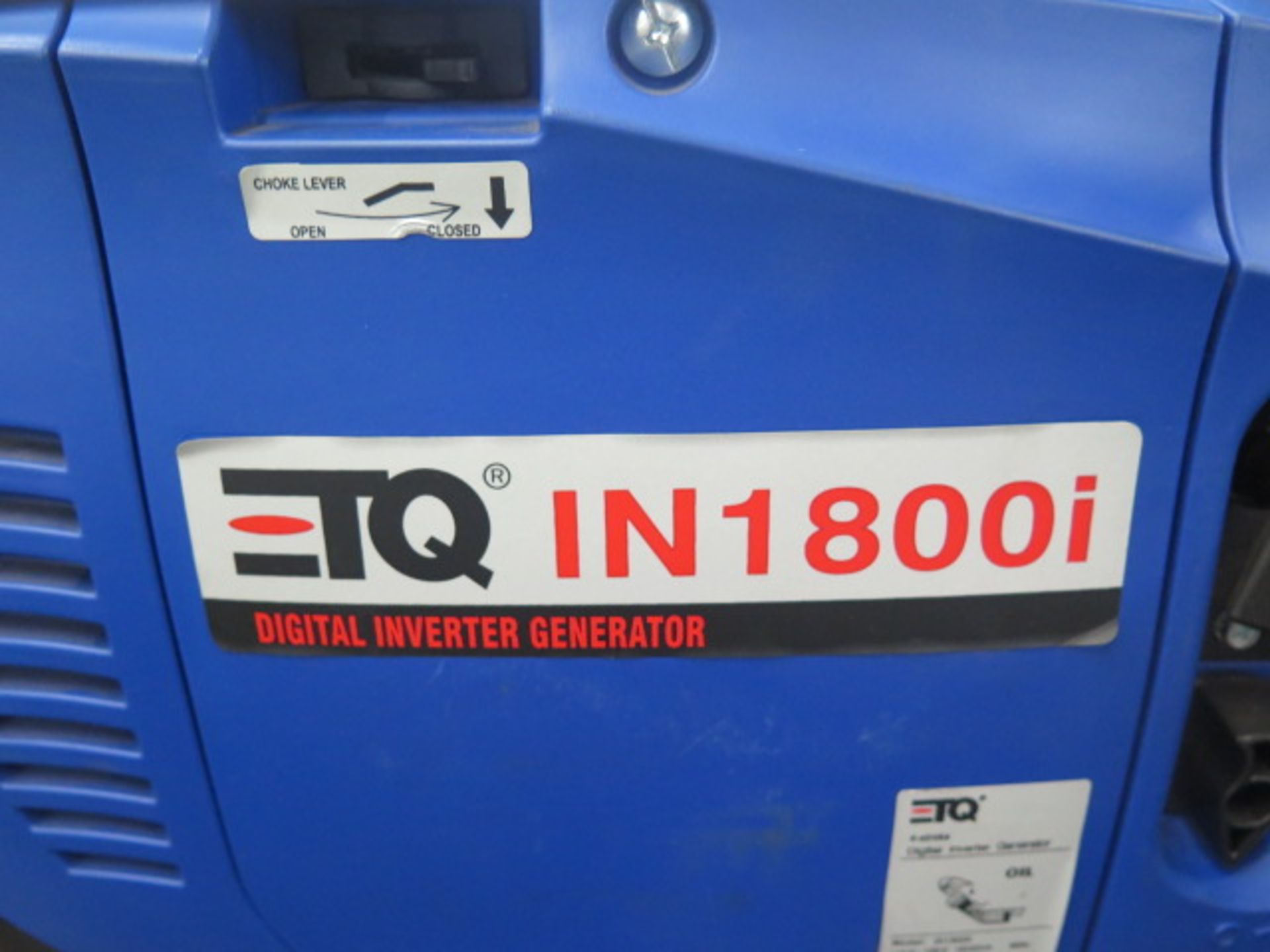 ETQ IN1800i 1800 Watt Gas Powered Generator - Image 2 of 3