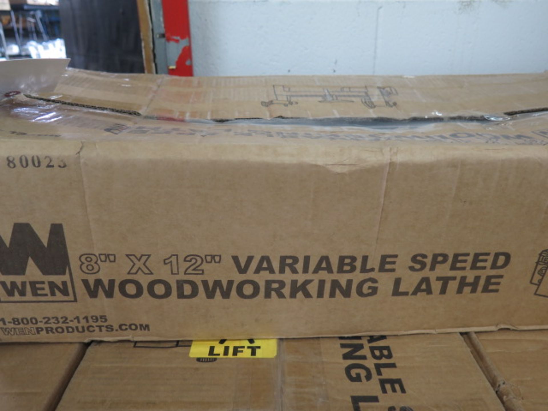 Wen 3420 8” x 12” Variable Speed Wood Lathe - Image 3 of 3
