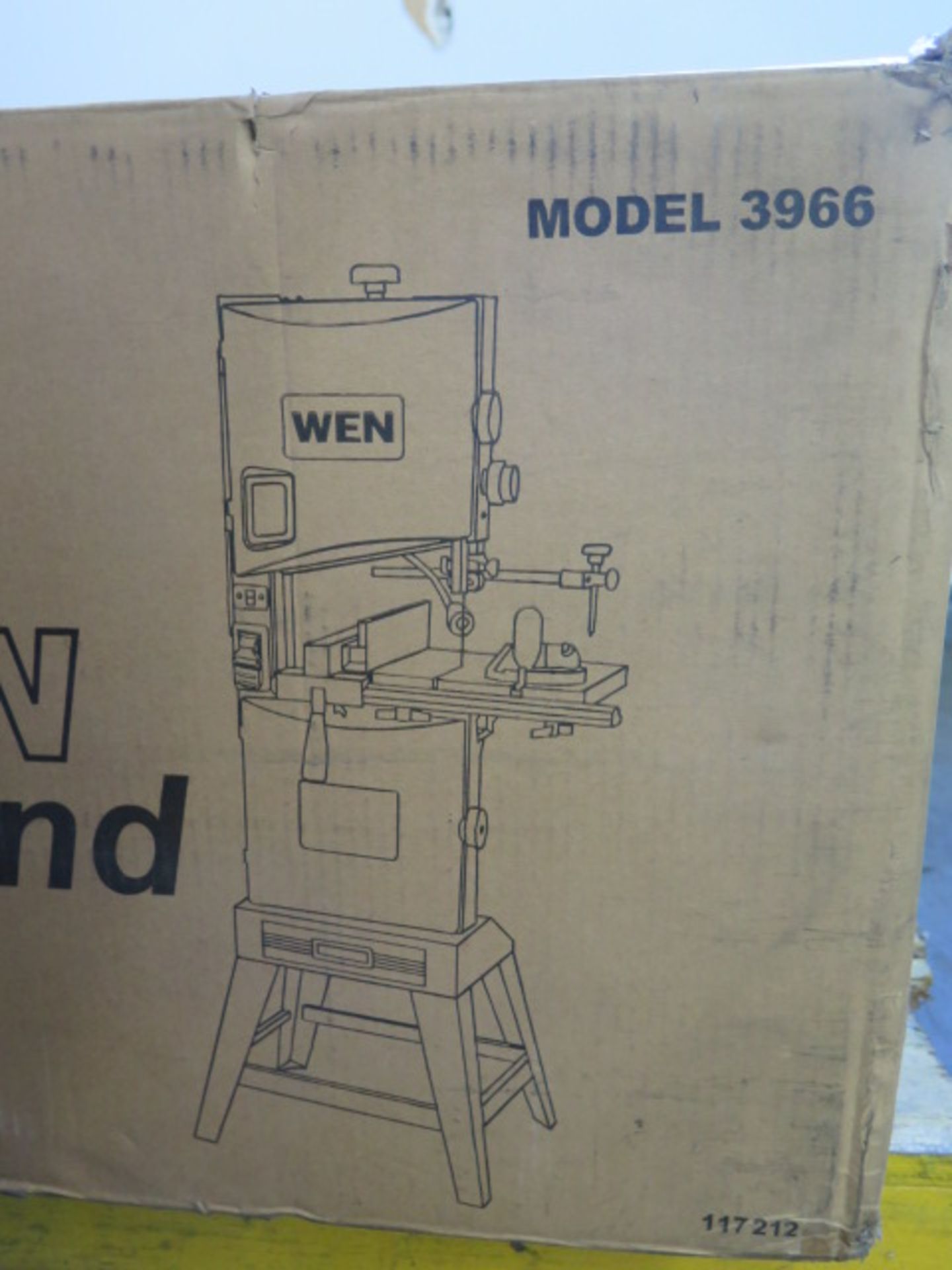 Wen 3966 14” Vertical Band Saw - Image 2 of 2