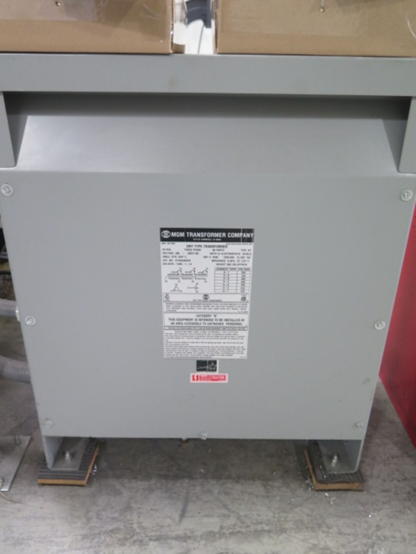 MGM Transformers 480-208Y/120 Volt Transformer