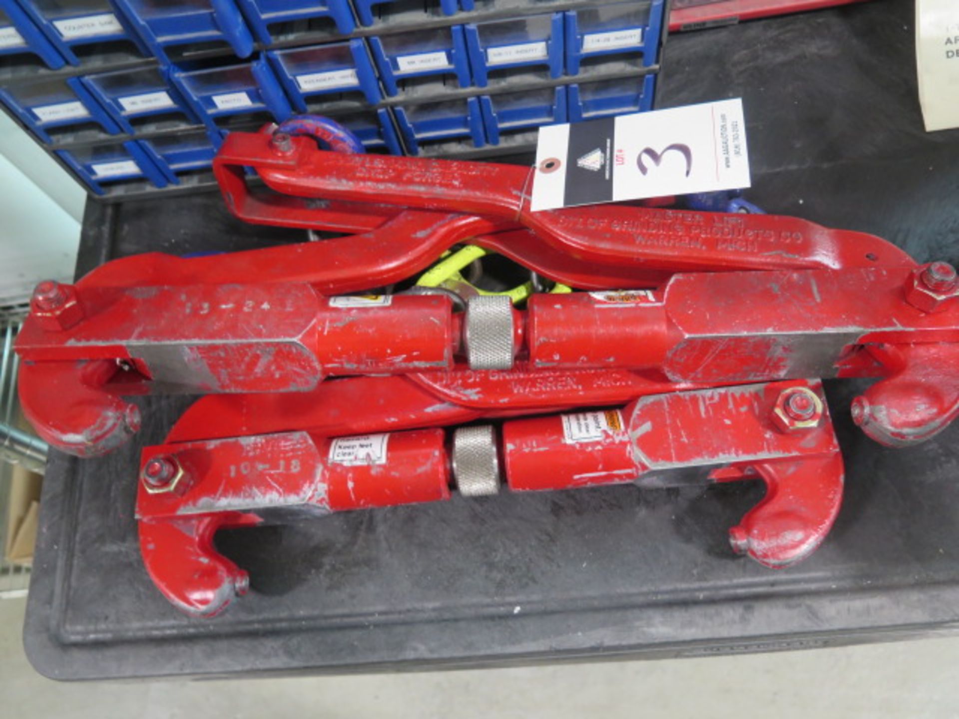 Master-Lift 3000 Lb Cap Lifting Clamps (2)