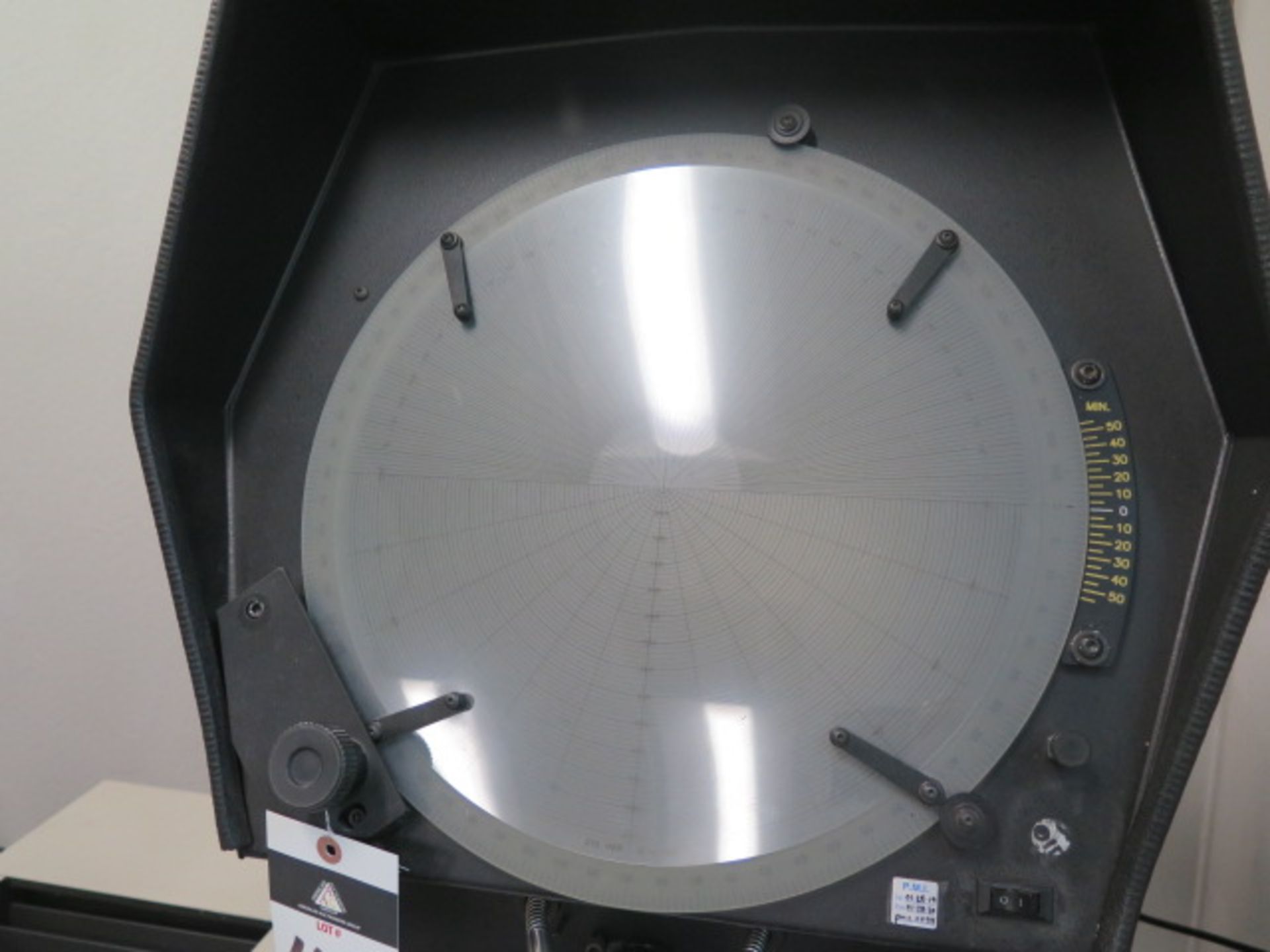 Suburban “Master View” mdl. MV14D 14” Optical Comparator s/n 3018-0903F w/ Fagor Programmable DRO, - Image 3 of 7