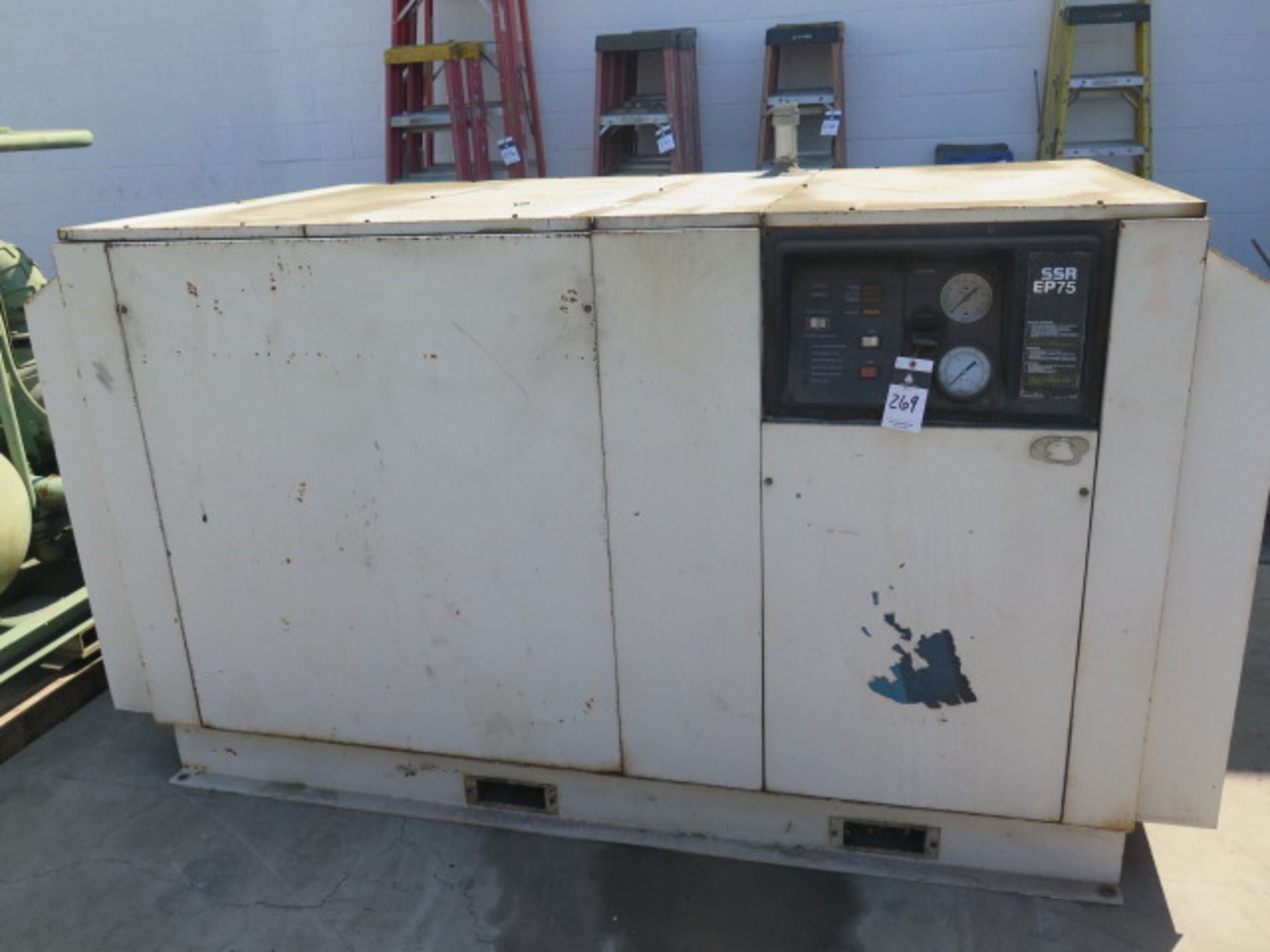 Ingersoll Rand SSR EP75 75Hp Rotary Air Compressor