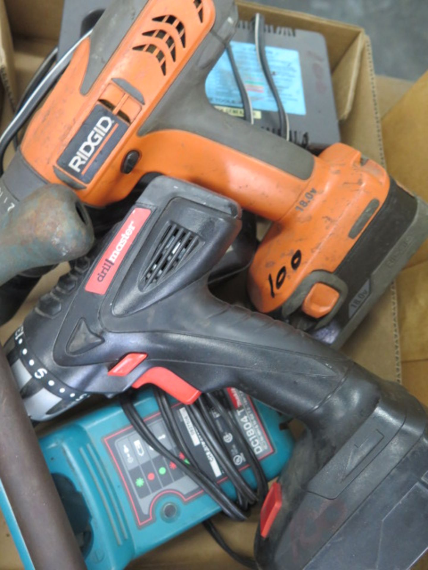 Misc Cordless Drills (NO CHARGERS) - Image 2 of 2