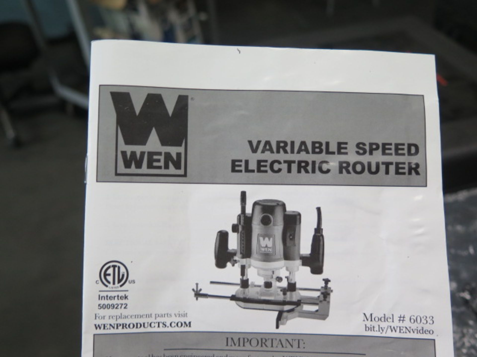 Wen Electric Router - Image 3 of 3