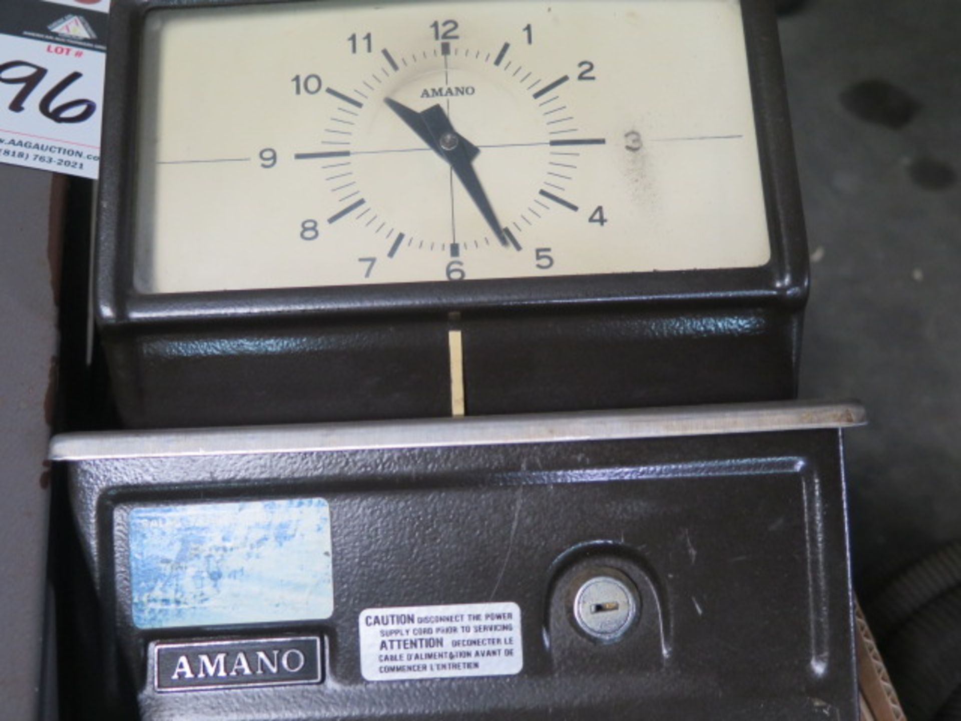 Amano Time Clock - Image 2 of 3