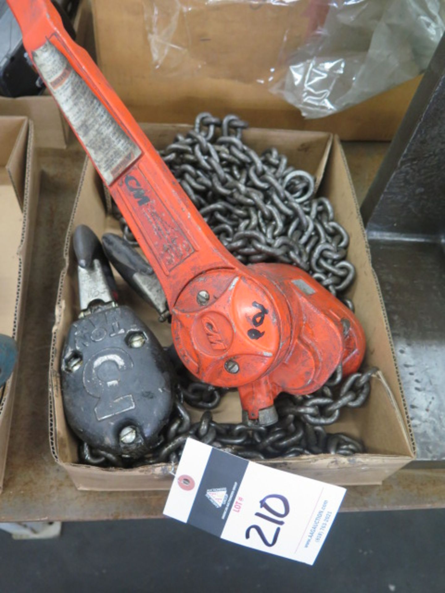 CM 3-Ton Chain Hoist