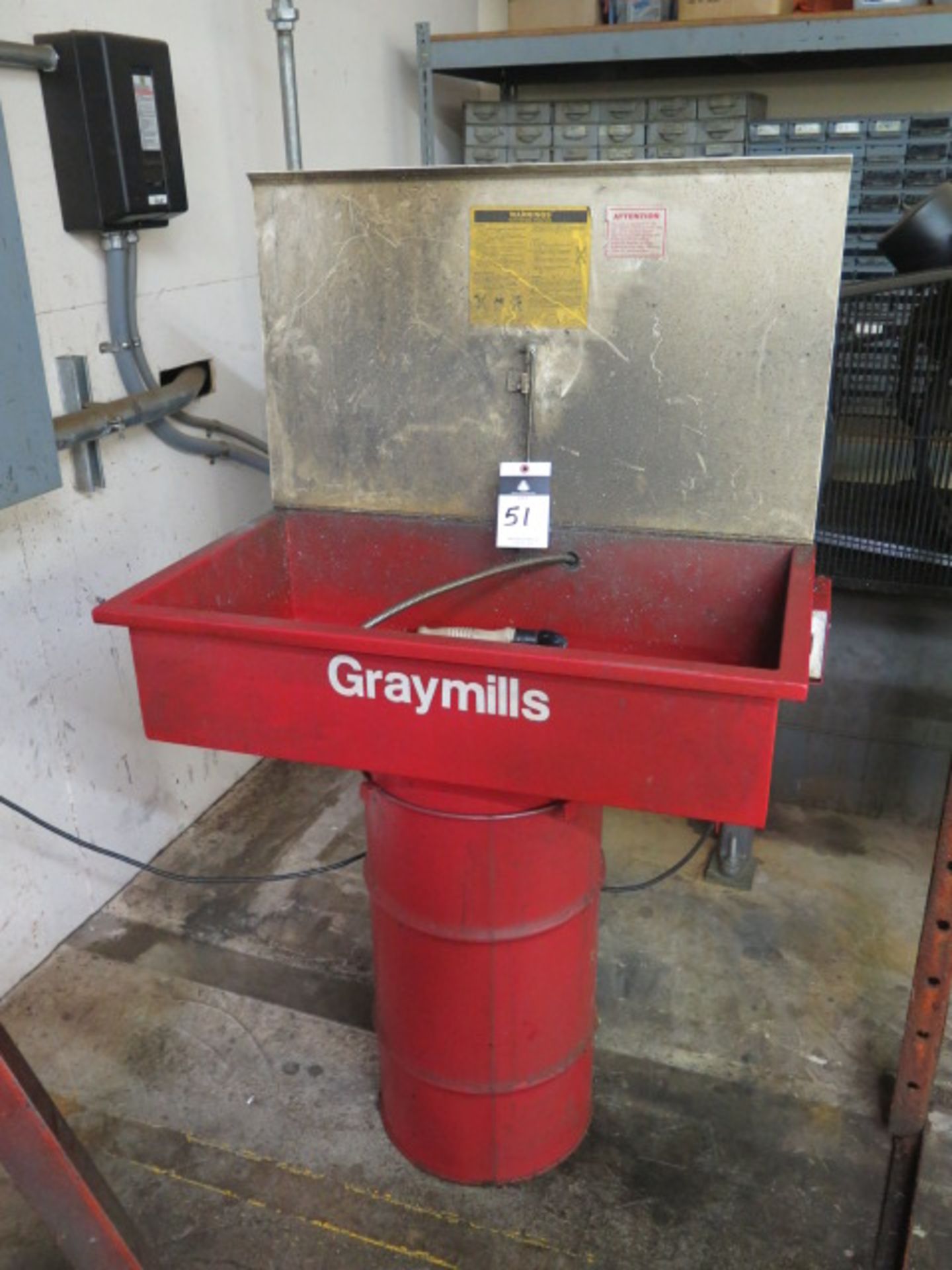 Greymills Parts Washer