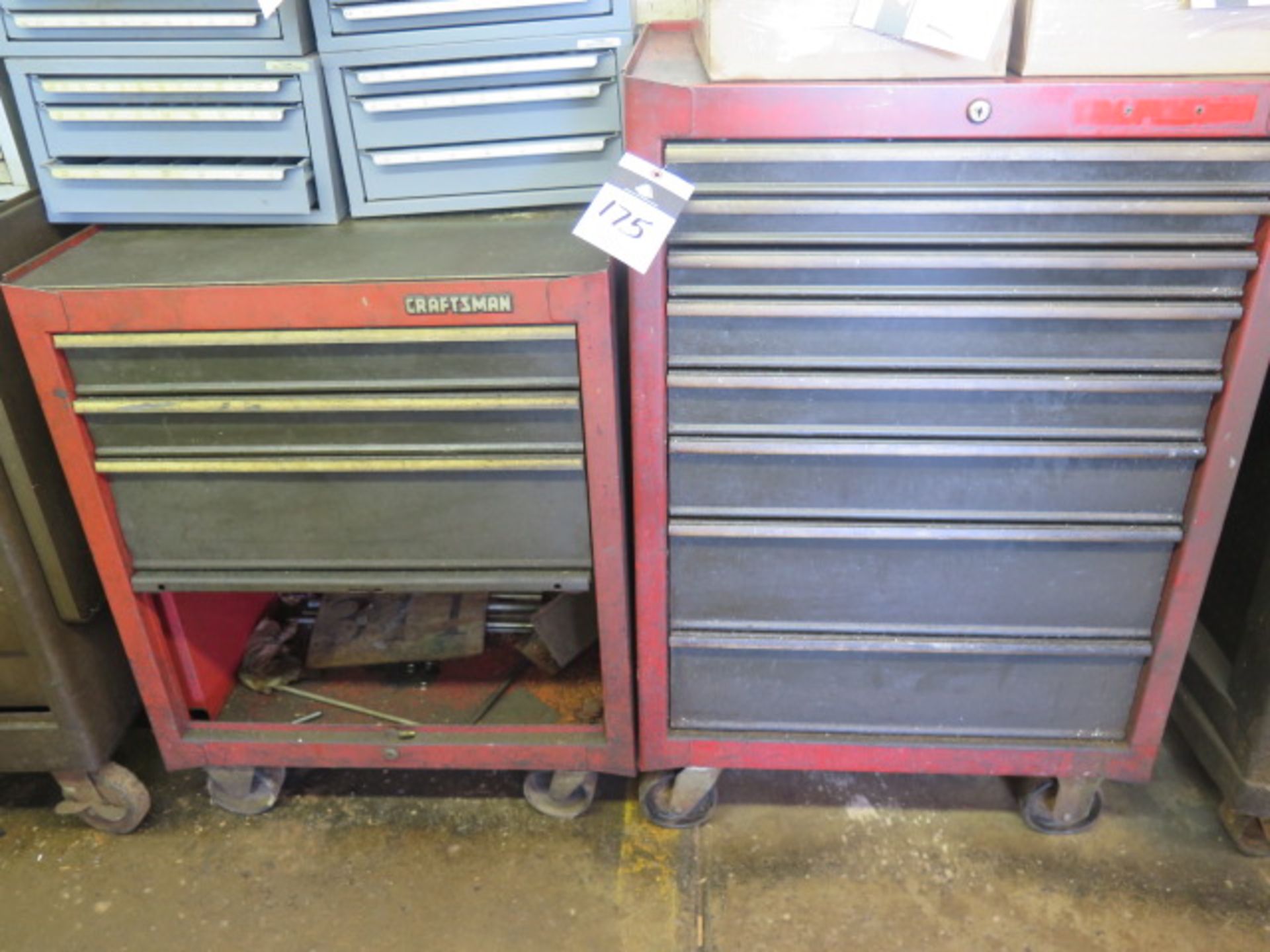 Craftsman Roll-A-Way Tool Boxes (2)