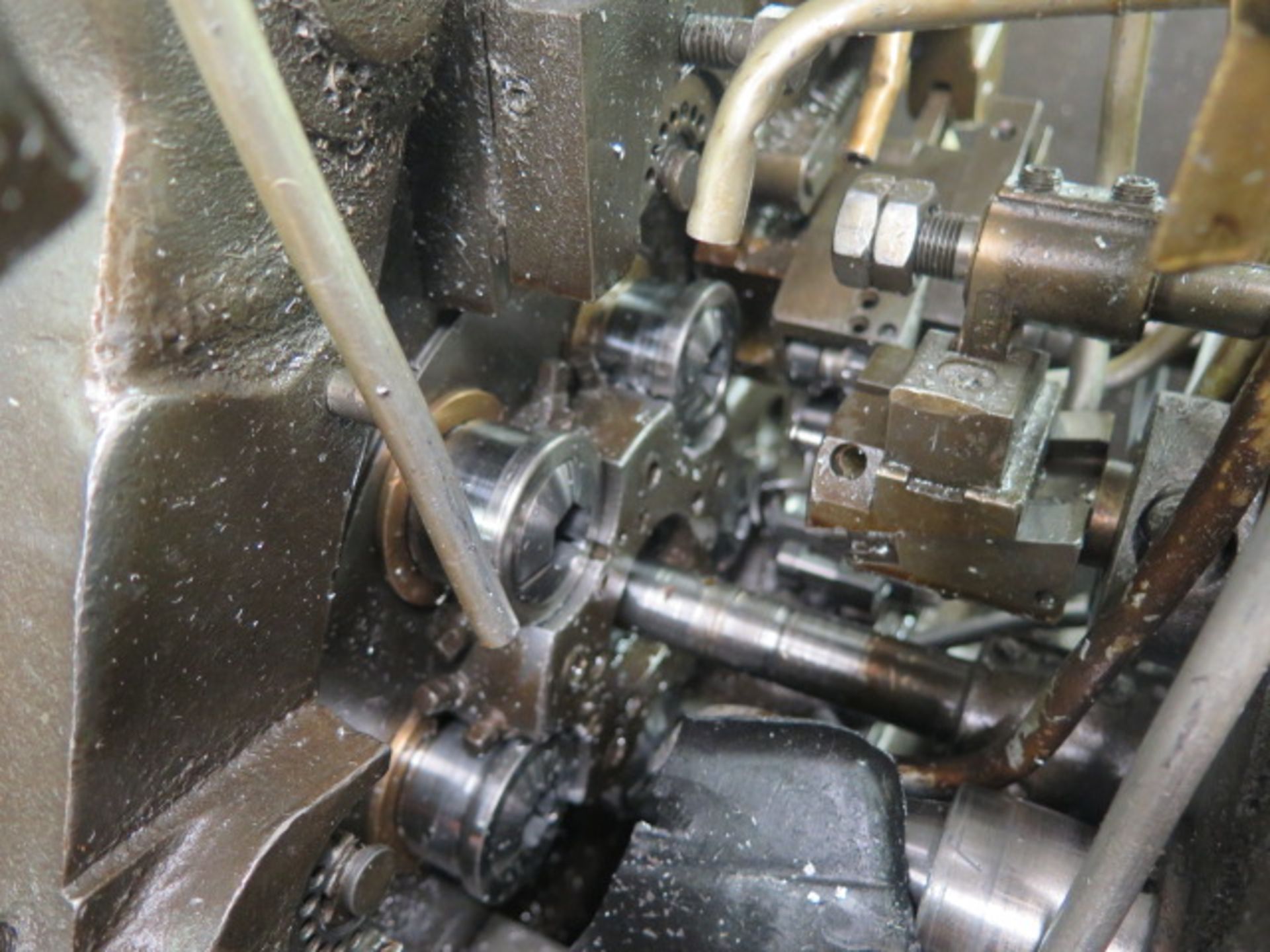 Davenport mdl. B 5-Spindle Automatic Screw Machine s/n 5008 w/ 5th Cross Slide, Tapping - Image 5 of 8