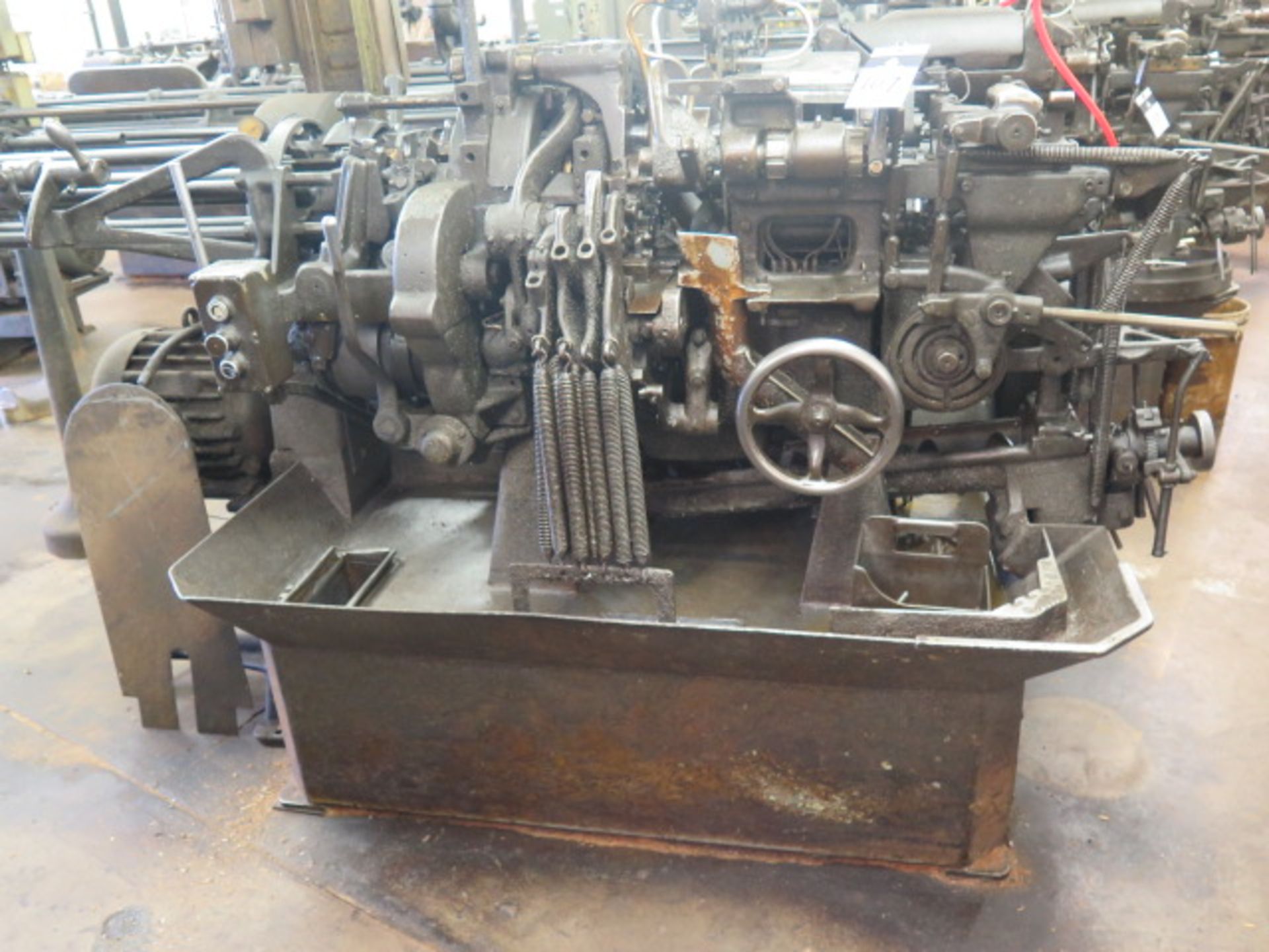 Davenport mdl. B 5-Spindle Automatic Screw Machine s/n 3515 w/ 4-Cross Slides, 5th Attachment Arm,