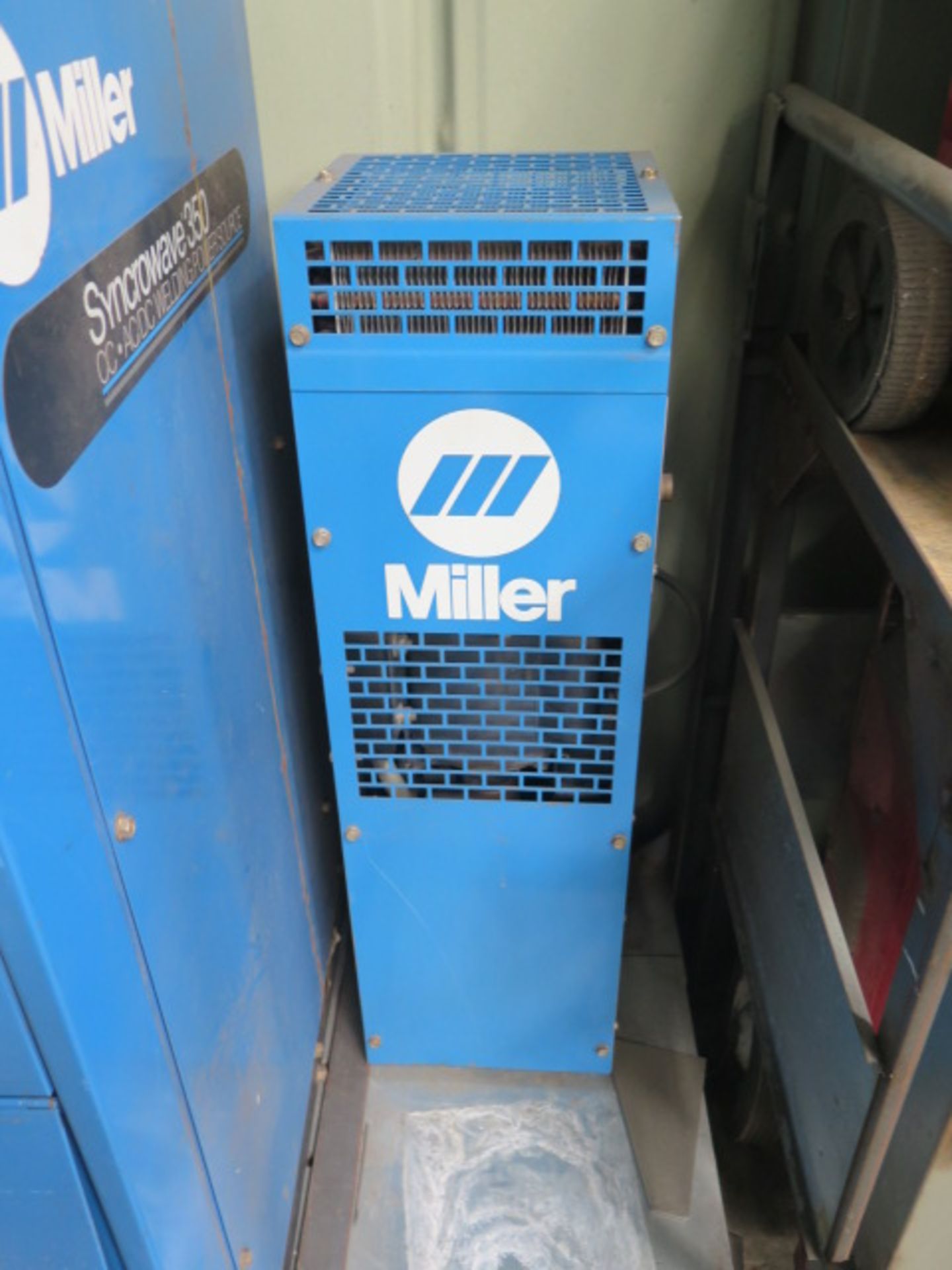 Miller Syncrowave 350 CC-AC/DC Arc Welding Power Source s/n KB067130 w/ Miller Coolmate 1A Cooling - Image 5 of 7