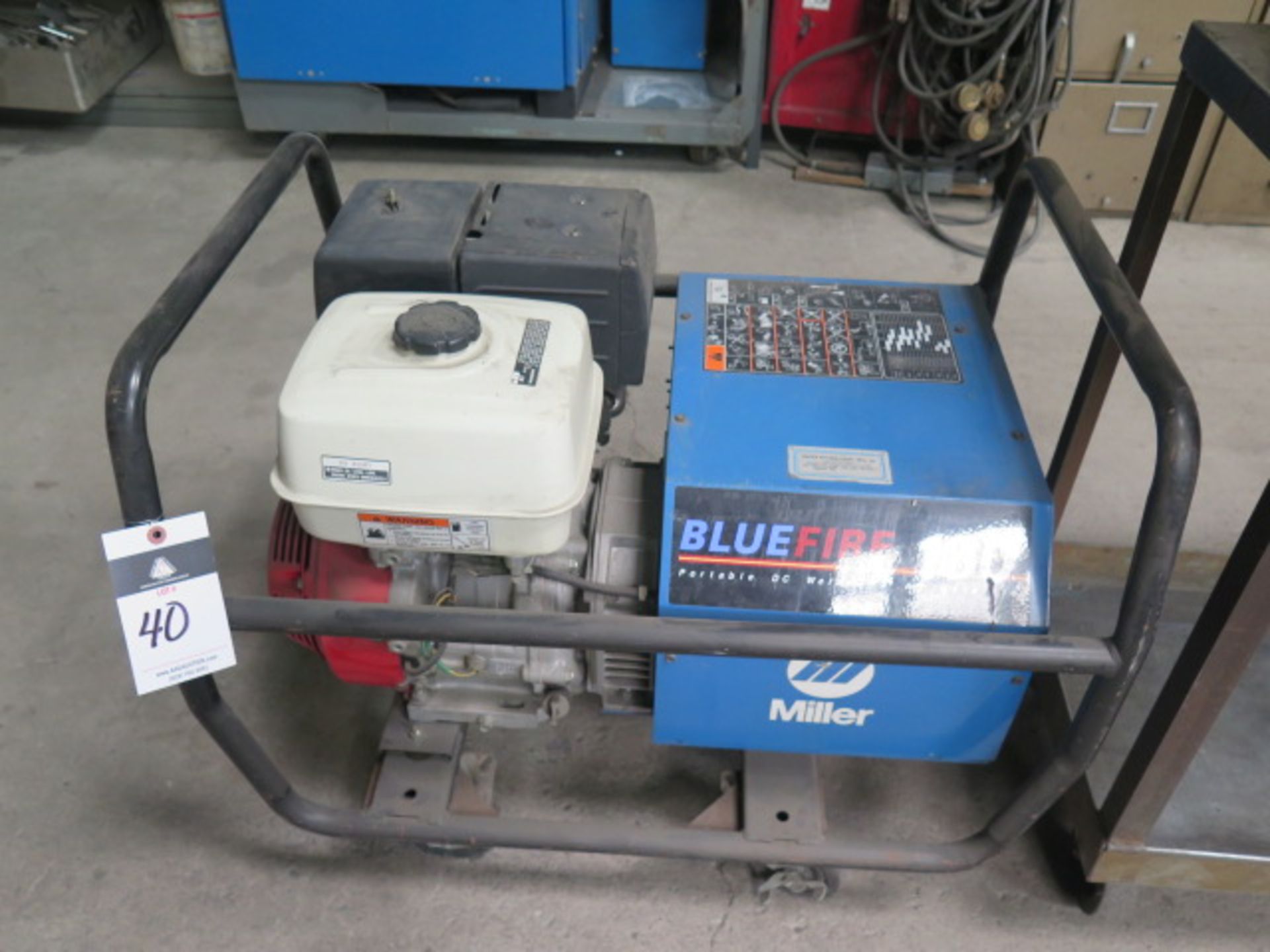 Miller “Blue Fire 180” Gas Powered Portable DC Welder / AC Generator