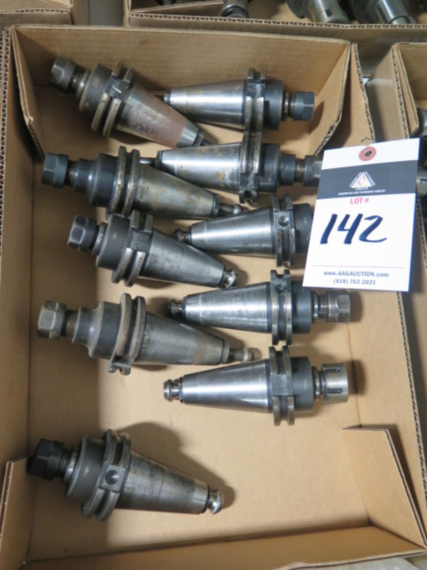 CAT-40 Taper Collet Chucks (10)