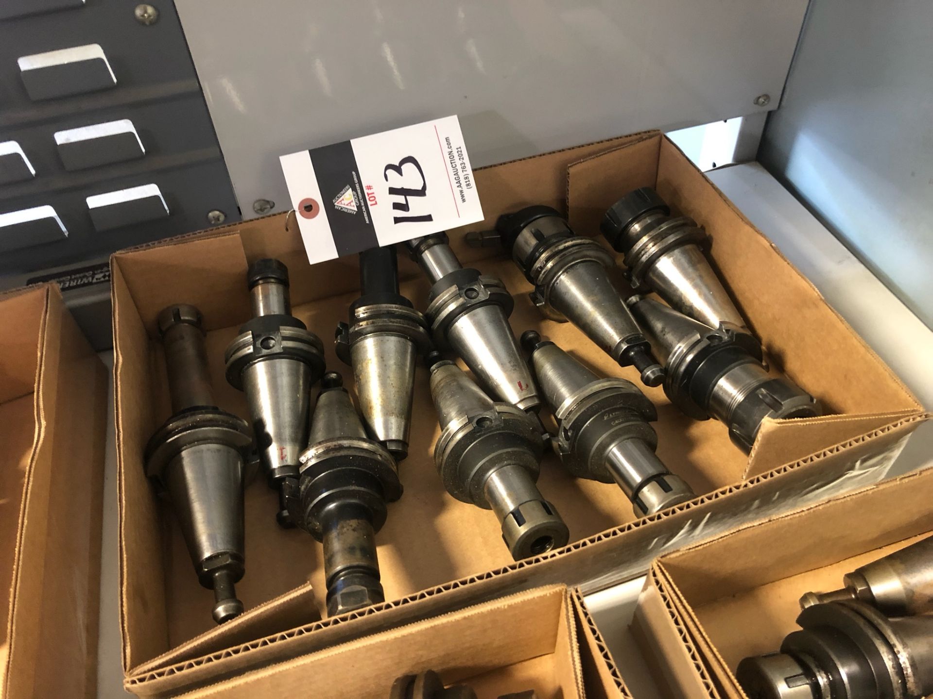 CAT-40 Taper Collet Chucks (10)