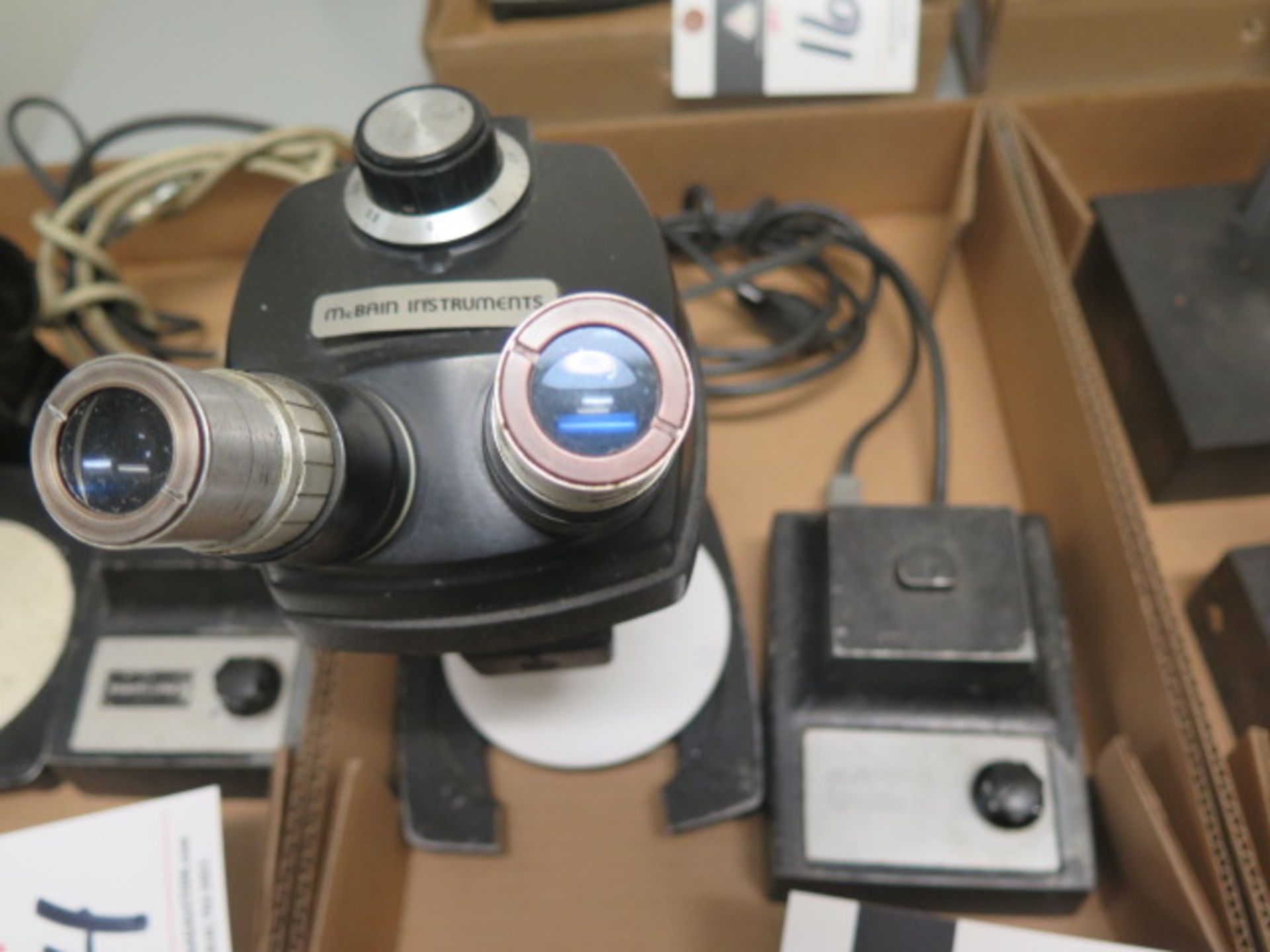 McBain Stereo Microscope w/ Light Source - Image 2 of 4