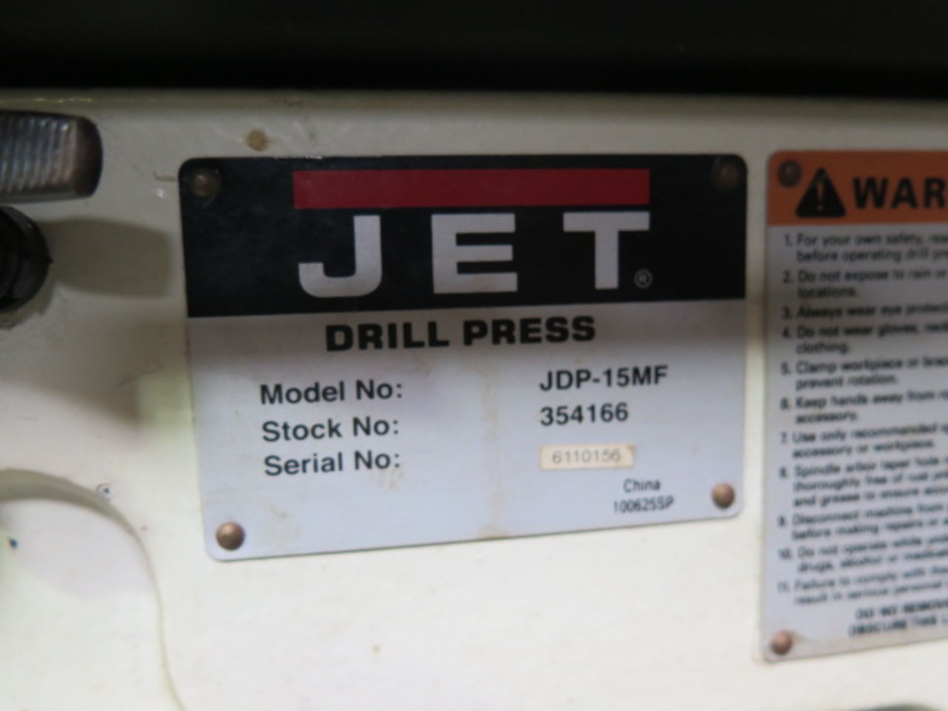 Jet Pedestal Drill Press - Image 5 of 5