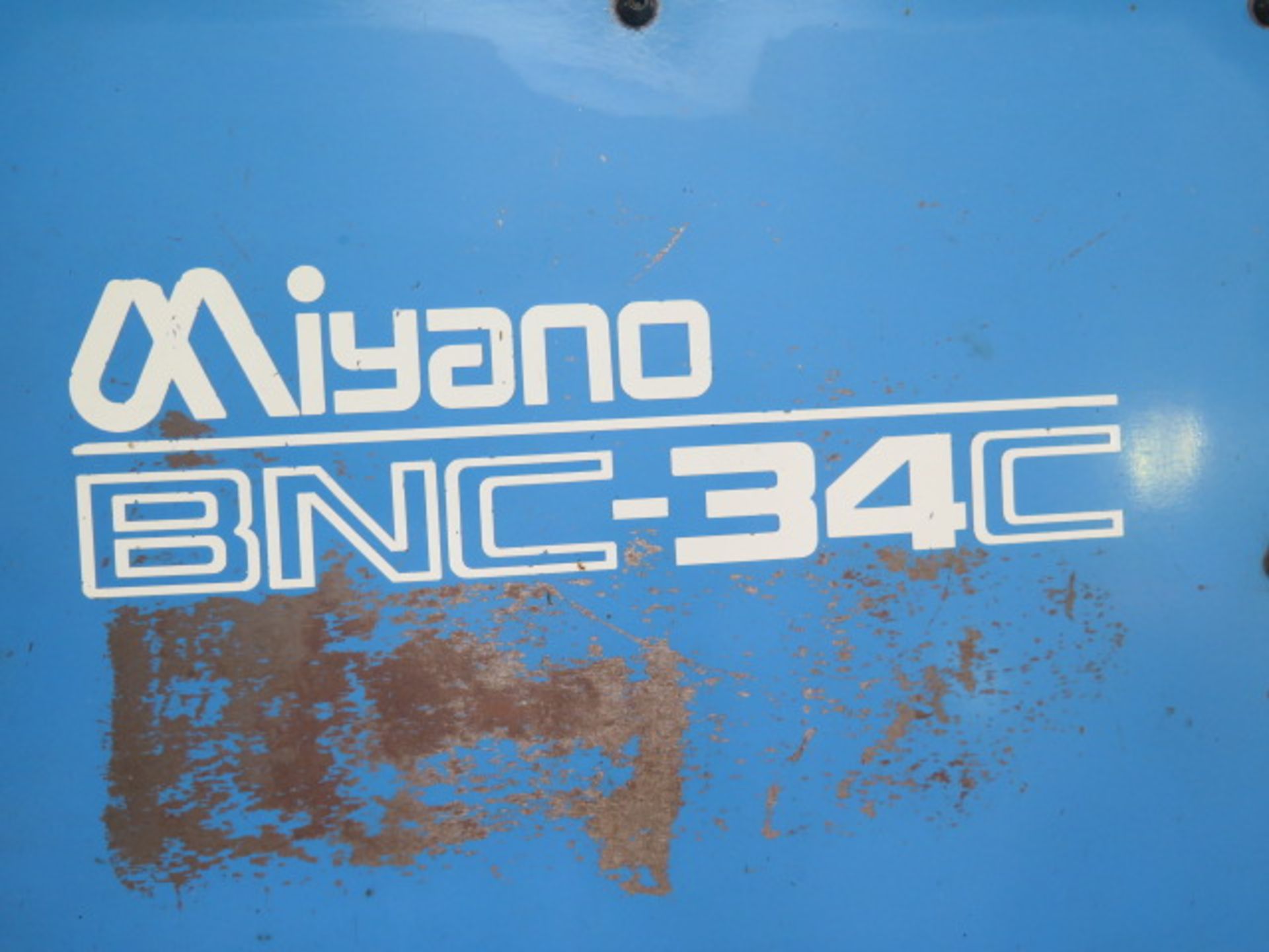 Miyano BNC-34C CNC Turning Center s/n BN3019CU w/ GE Fanuc Series 0-T Controls, 6-Station Turret, - Image 11 of 12