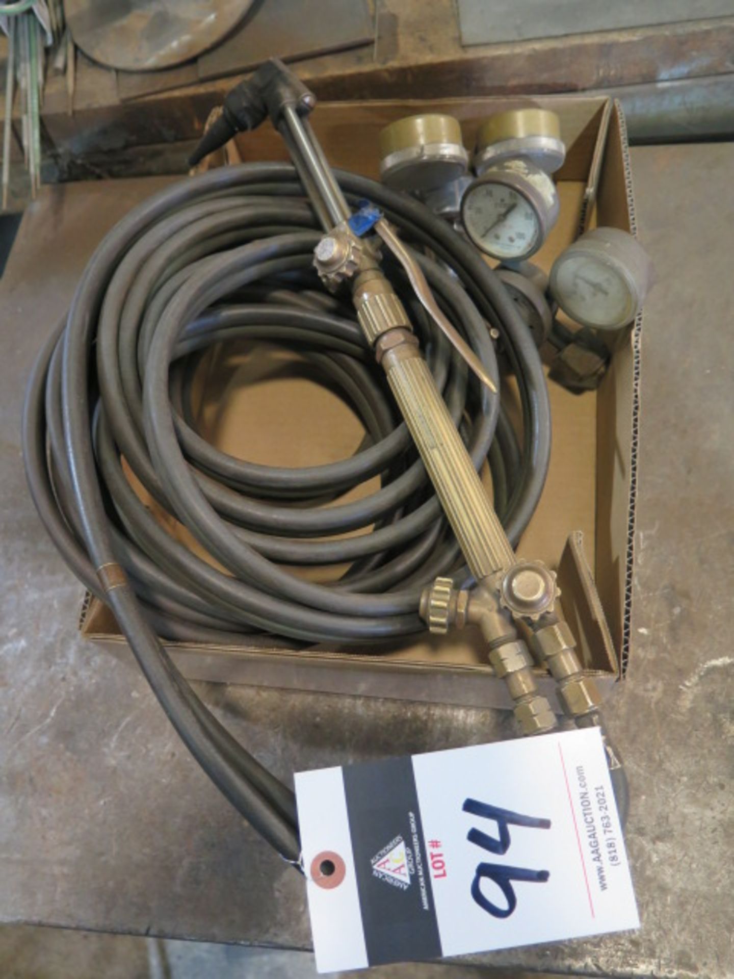 Welding Torch Gauges Hose and Handle