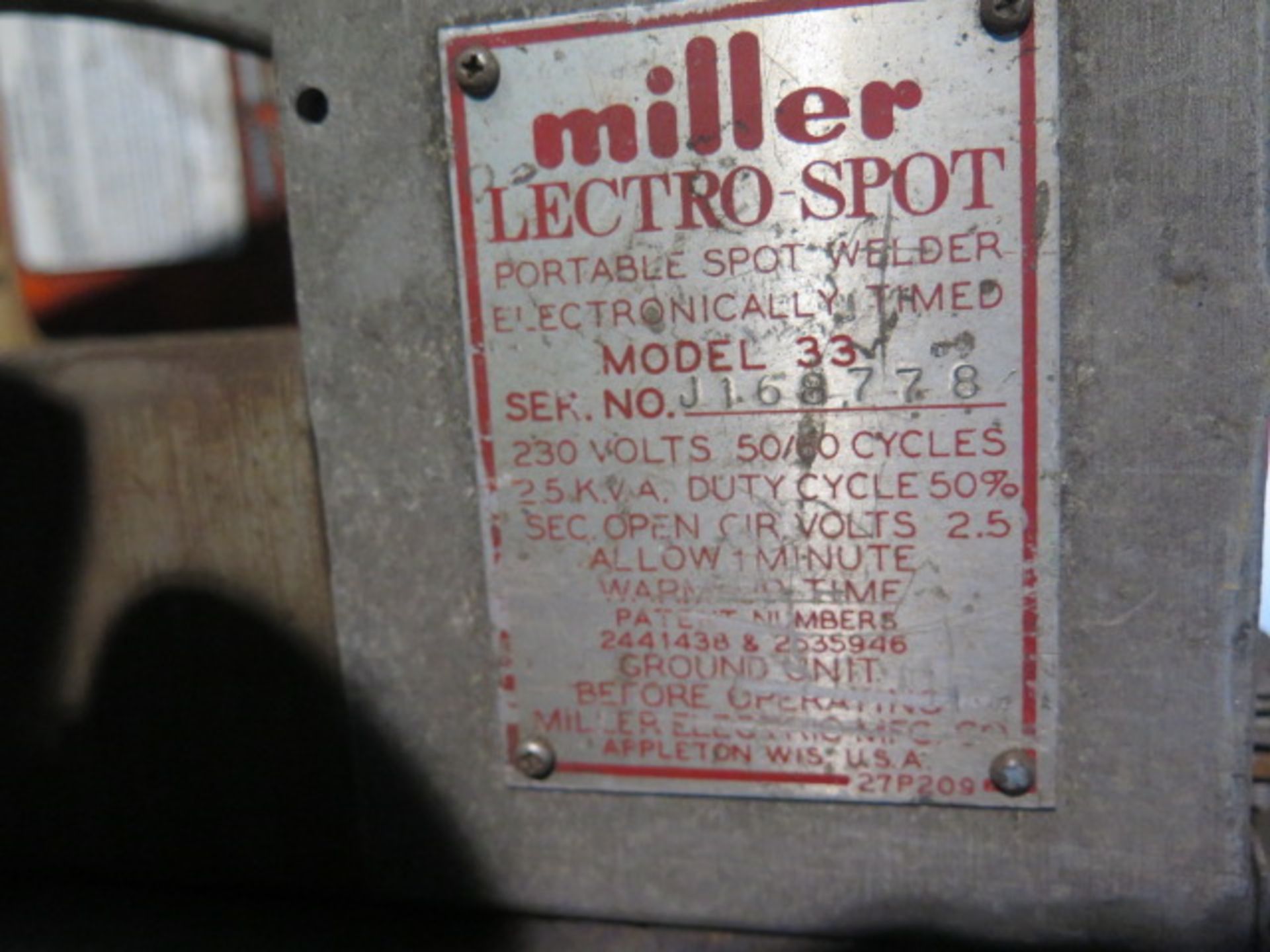 Miller Portable Spot Welder - Image 4 of 4