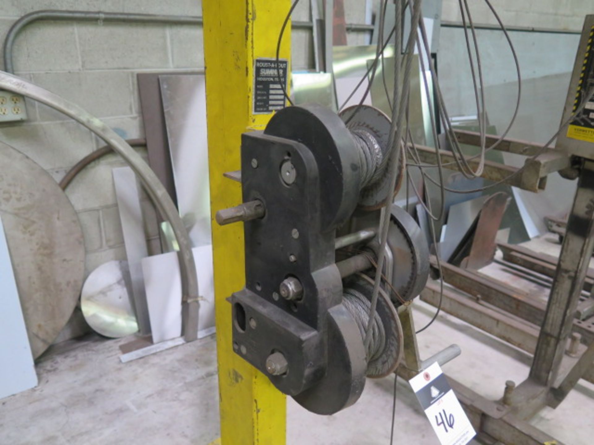 Sumner “Roust-A-Bout” mmdl. Z-250 119” Manual Lift w/ 20’ Height Extension - Image 3 of 5