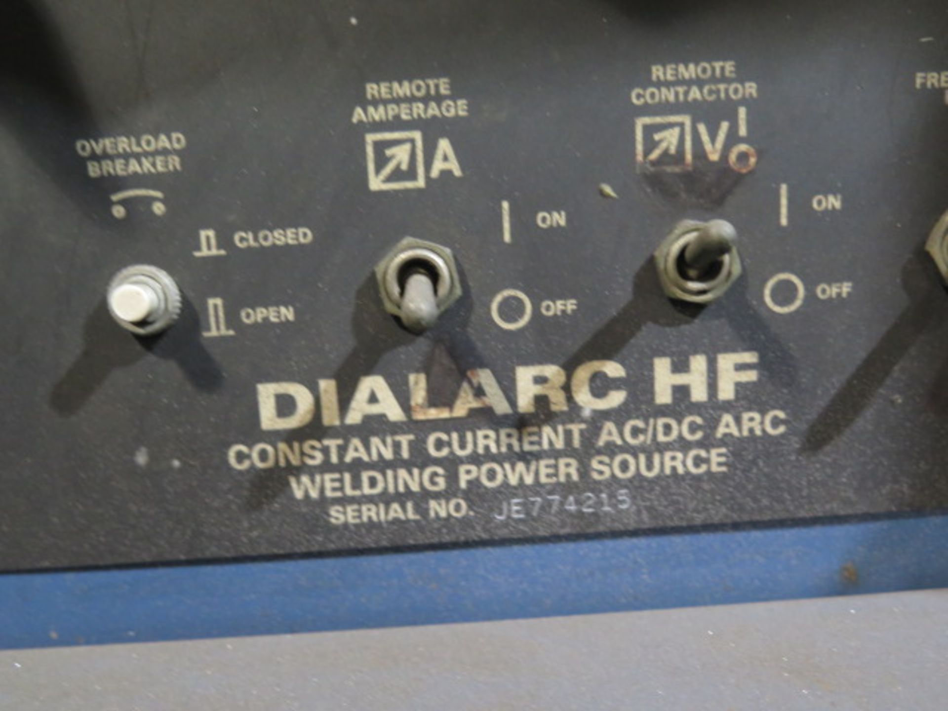 Miller Dialarc HF CC-AC/DC Arc Welding Power Source - Image 5 of 5