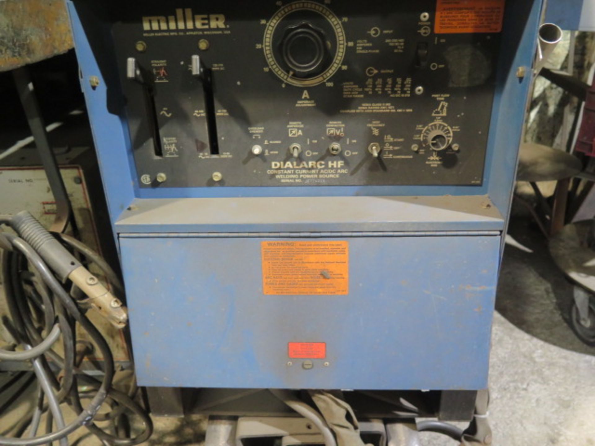 Miller Dialarc HF CC-AC/DC Arc Welding Power Source - Image 2 of 5