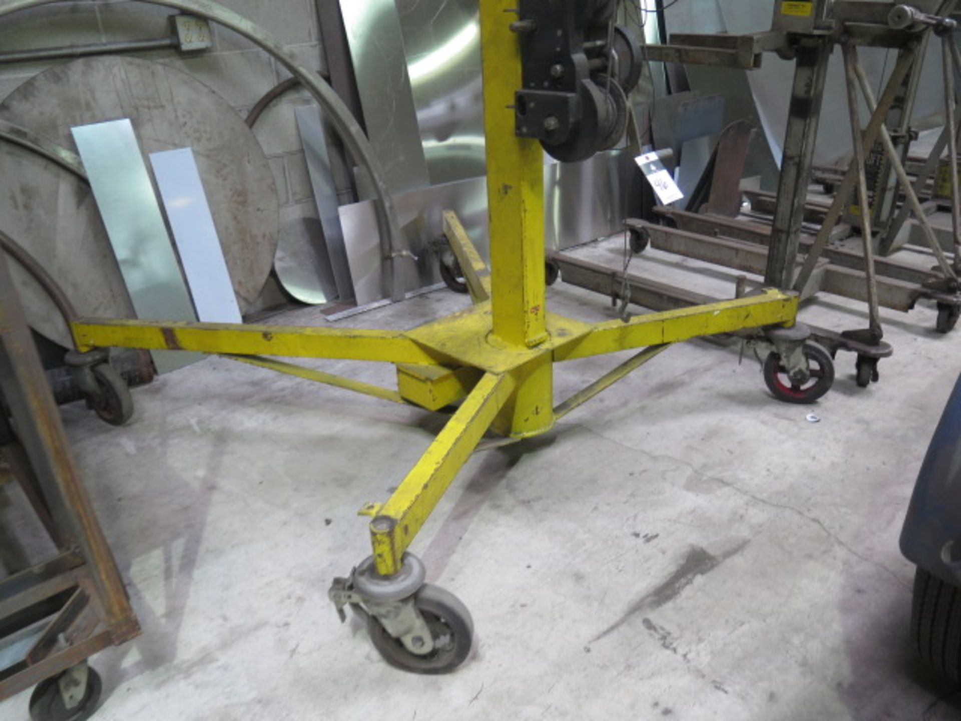 Sumner “Roust-A-Bout” mmdl. Z-250 119” Manual Lift w/ 20’ Height Extension - Image 2 of 5