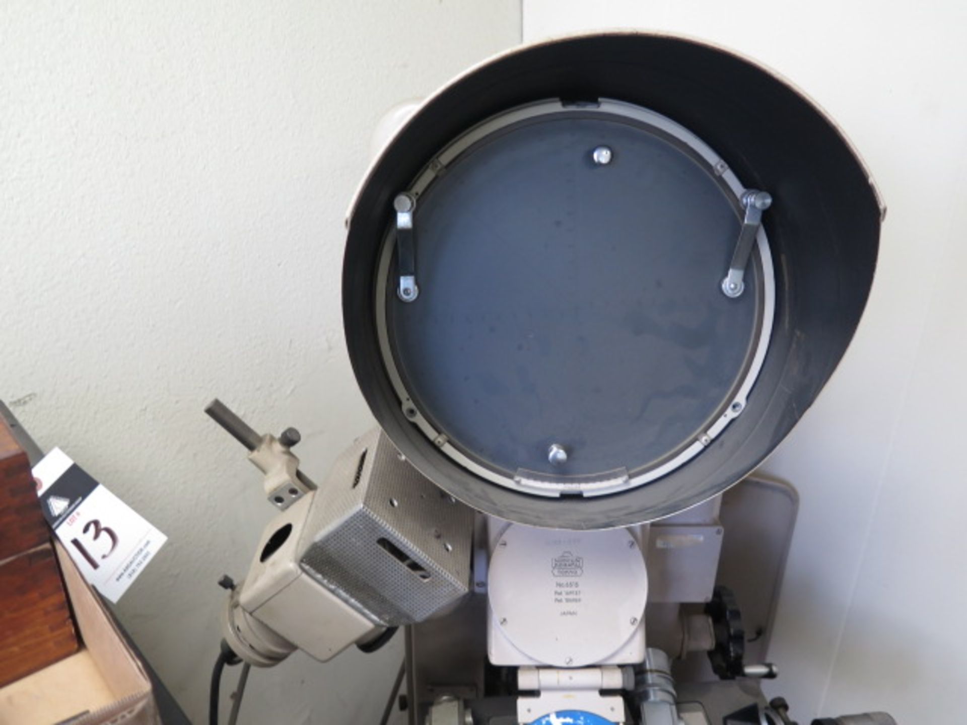 Nippon Kogaku 12” Floor Model Optical Comparator s/n 6515 w/ Micrometer Readout, 6” x 14 ½” Table - Image 2 of 7