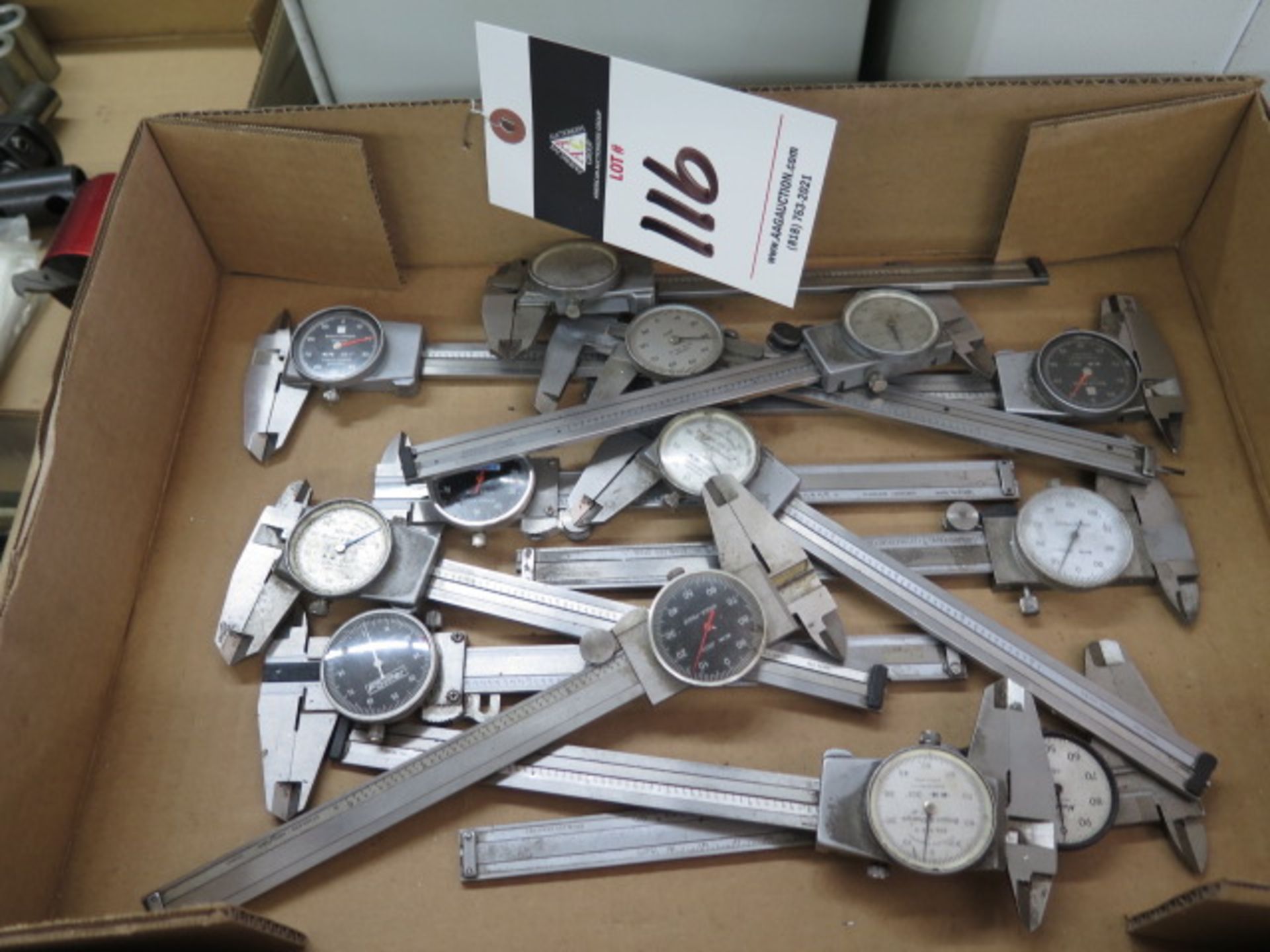 6" Dial Calipers (12)