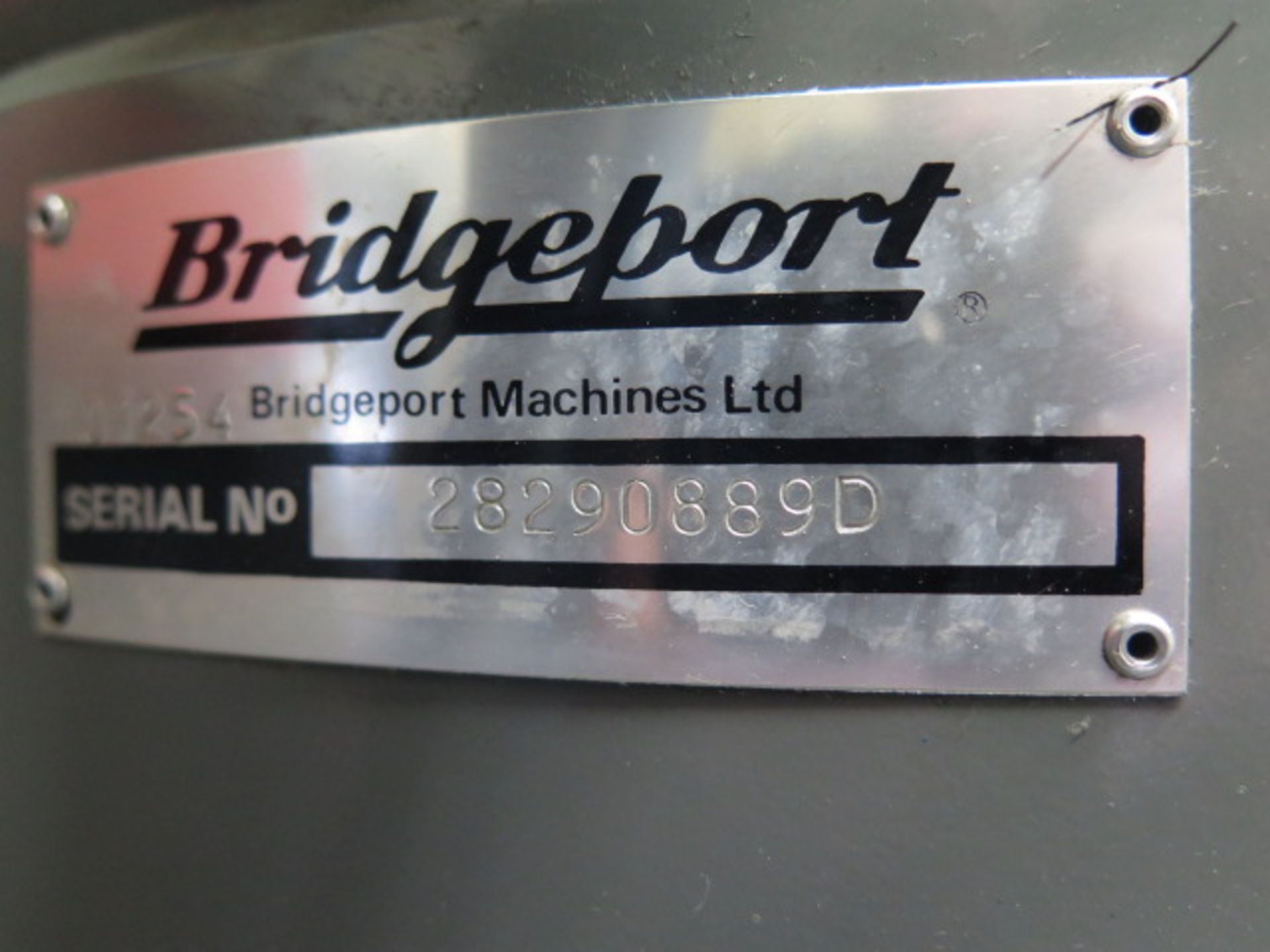 Bridgeport Series 1 Interact” CNC Vertical Mill s/n 28290889D w/ Heidenhain TNC151 Controls, 2Hp - Image 12 of 12