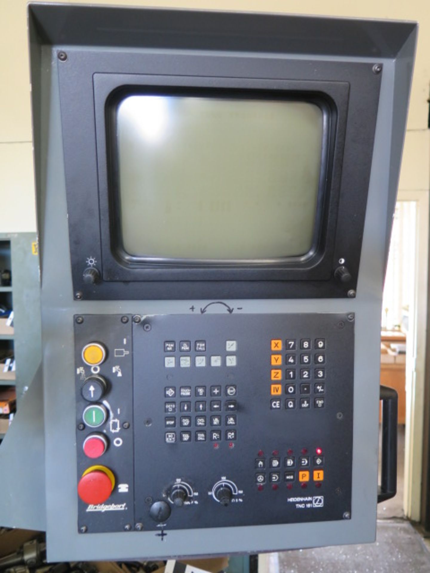 Bridgeport Series 1 Interact” CNC Vertical Mill s/n 28290889D w/ Heidenhain TNC151 Controls, 2Hp - Image 4 of 12