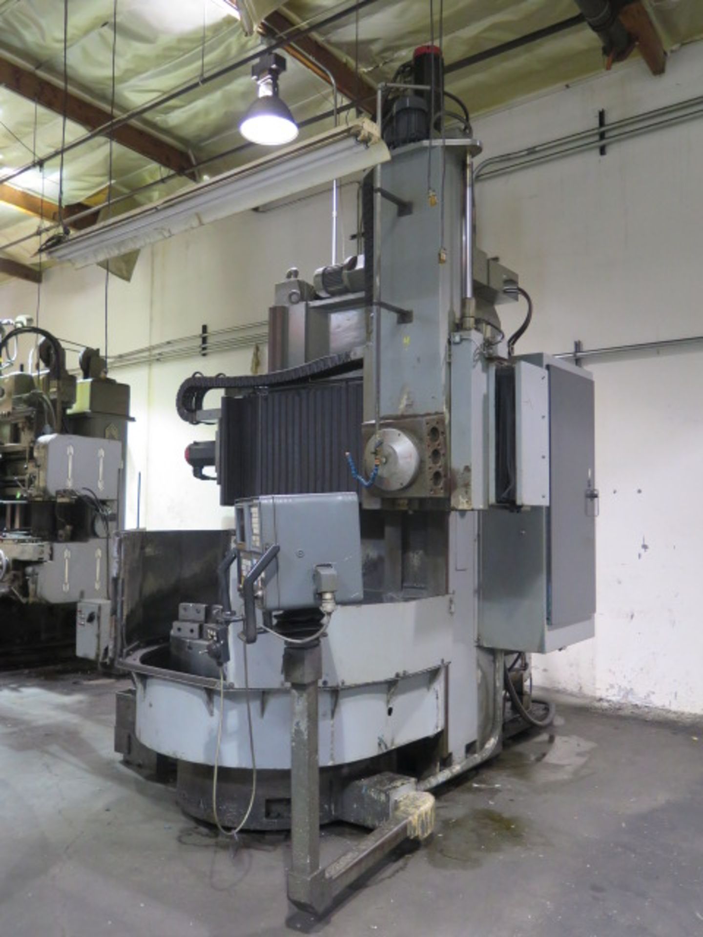 Summit 47" CNC Vertical Turret Lathe w/ Fanuc Series 0-T Controls, 51" Swing, 47" Chuck, 4-Station - Image 2 of 15