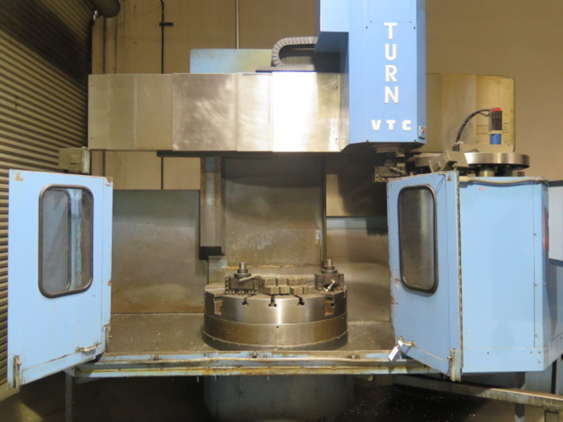 2011 New Century "Century Turn" 46" CNC Vertical Turning Center w/ Fanuc 0i-TD Controls, 12-ATC - Image 3 of 18