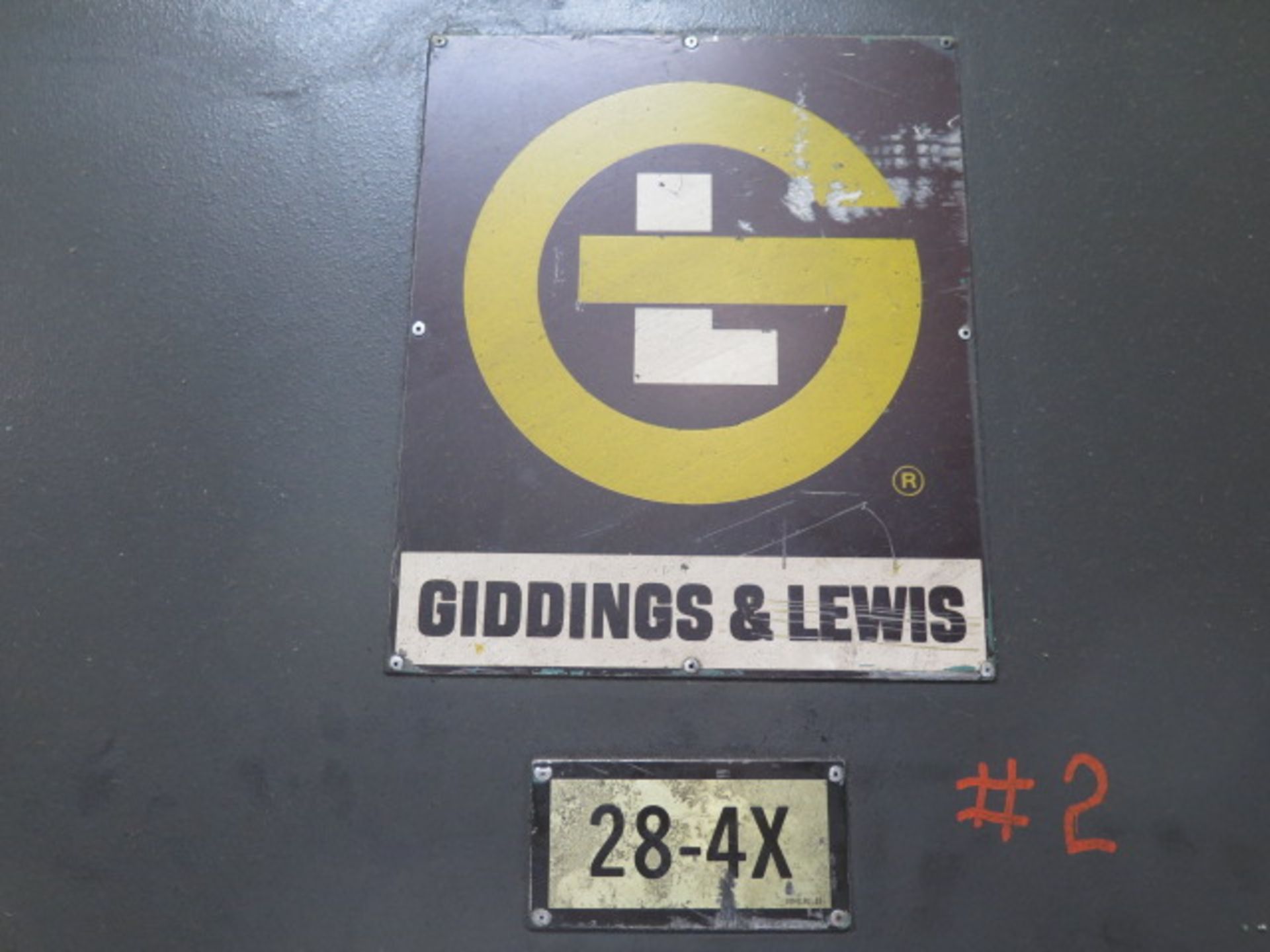 Giddings & Lewis 28-4x "NumeriLathe" Twin Turret CNC Lathe w/ Fanuc Series 21i-T Controls - Image 3 of 13