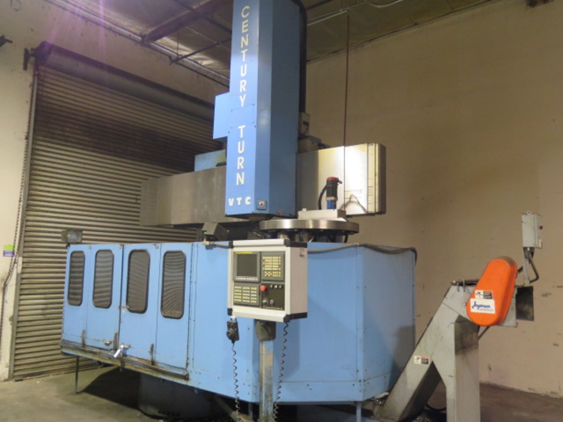 2011 New Century "Century Turn" 46" CNC Vertical Turning Center w/ Fanuc 0i-TD Controls, 12-ATC - Image 2 of 18