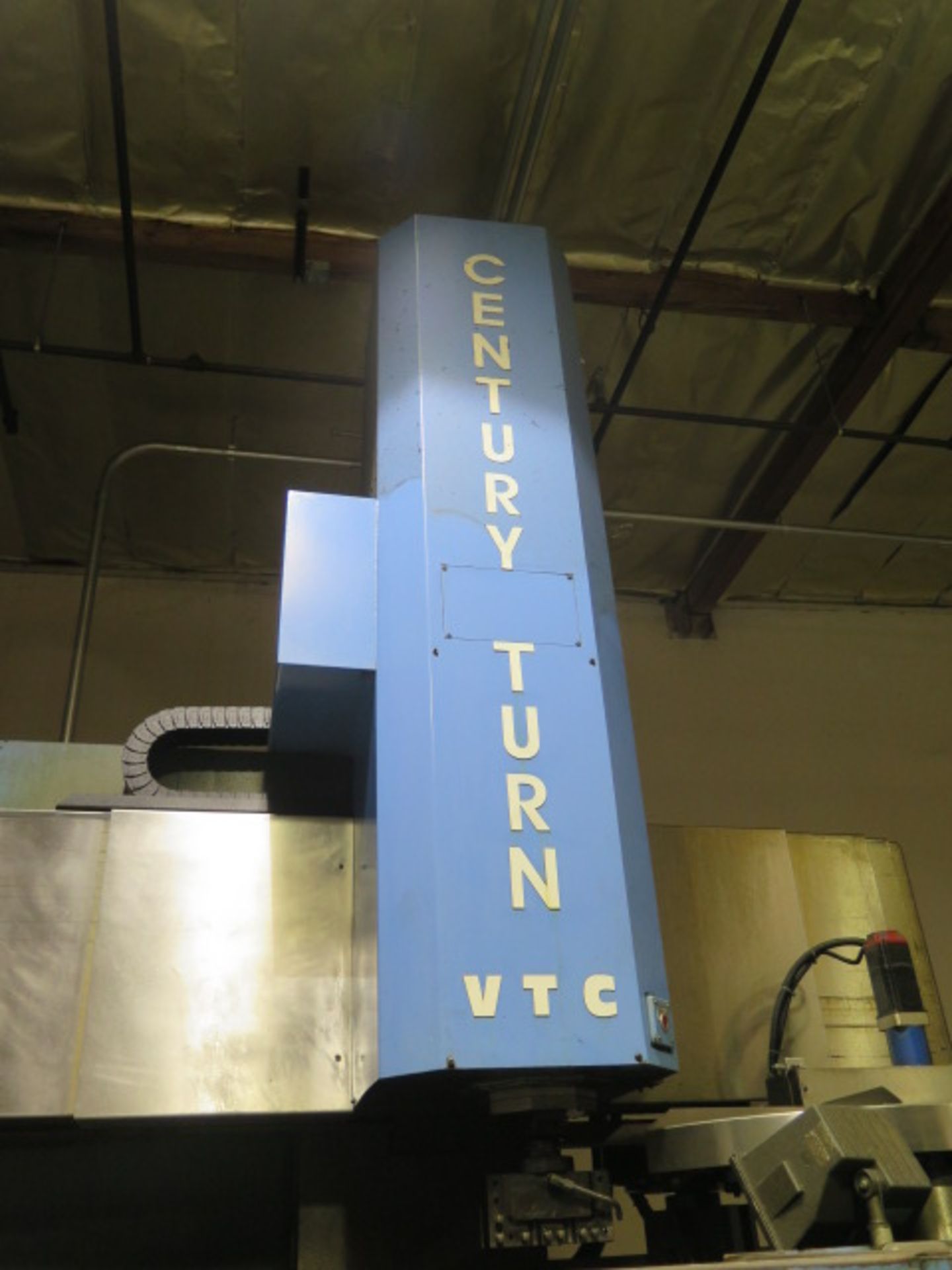 2011 New Century "Century Turn" 46" CNC Vertical Turning Center w/ Fanuc 0i-TD Controls, 12-ATC - Image 4 of 18