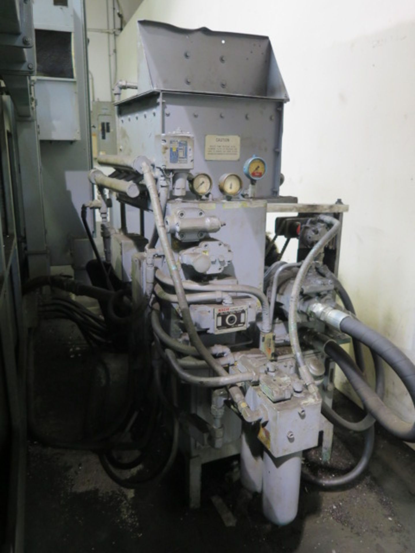 Giddings & Lewis 32-C "NumeriLathe" CNC Lathe s/n 535-36-81 w/ Fanuc Controls, 6 3/4" Thru Spindle B - Image 12 of 14