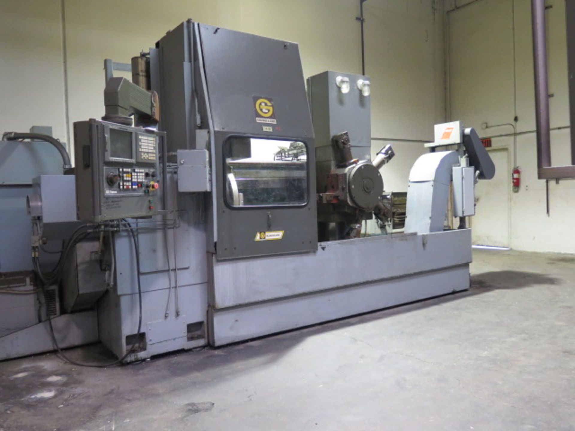 Giddings & Lewis 28-4x "NumeriLathe" Twin Turret CNC Lathe w/ Fanuc Series 21i-T Controls - Image 2 of 13