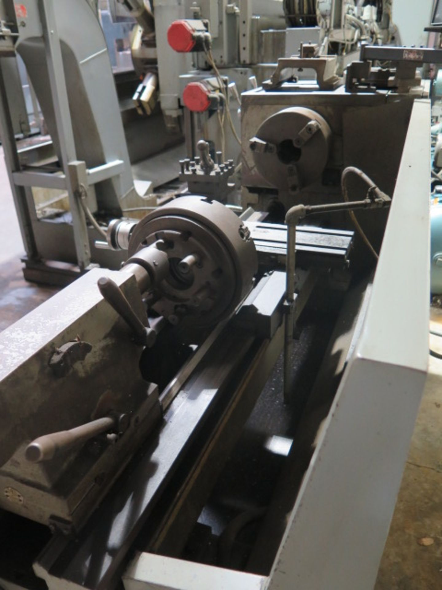 Republic-Lagun RL-1440G 14" x 40" Geared Head Gap Bed Lathe s/n 14496100869 w/ Acu-Rite DRO (NOT WO - Image 12 of 13