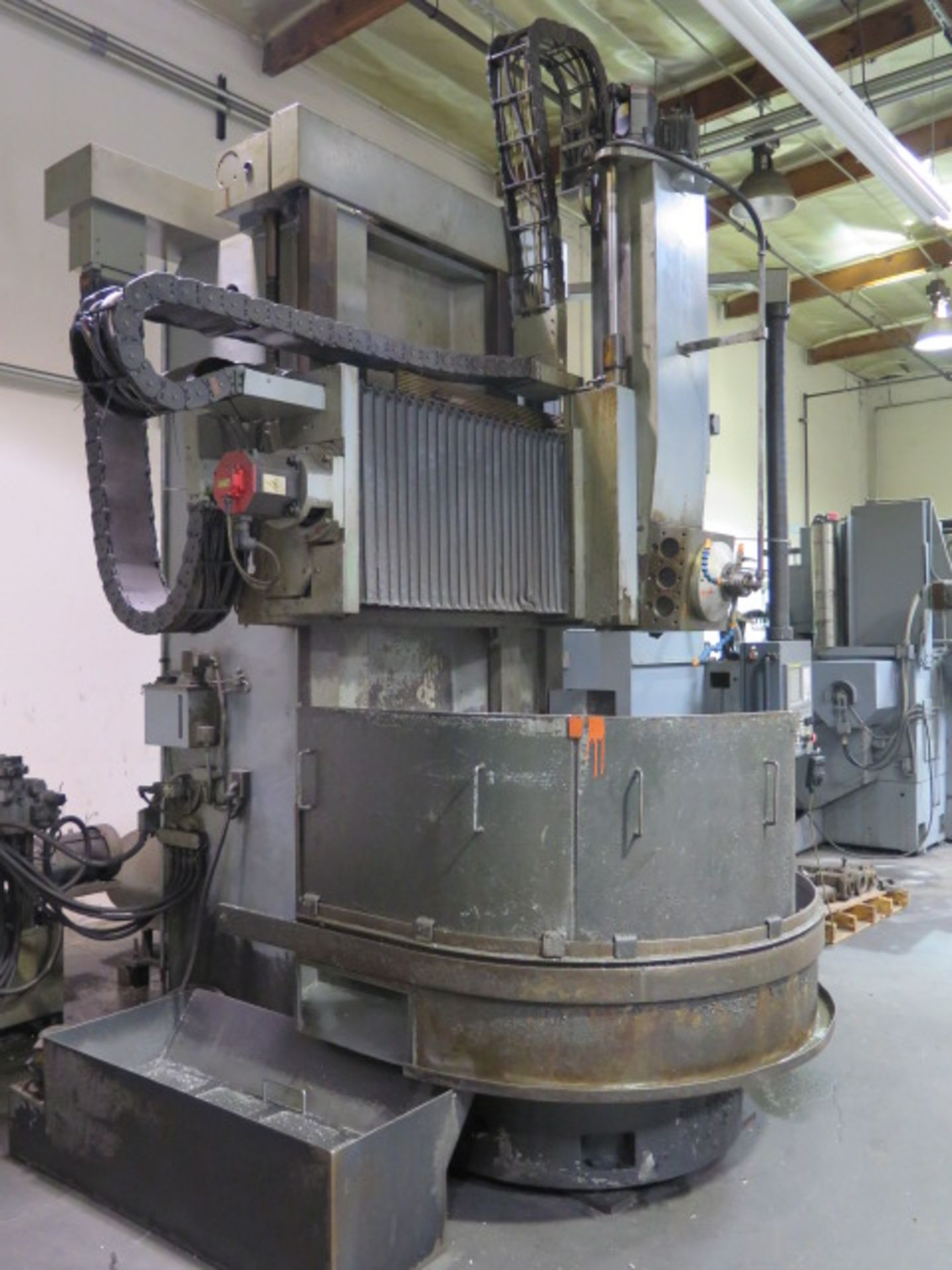 Summit 47" CNC Vertical Turret Lathe w/ Upgraded Fanuc Series 0i-TD Controls, 51" Swing, 47" Chuck - Image 3 of 15