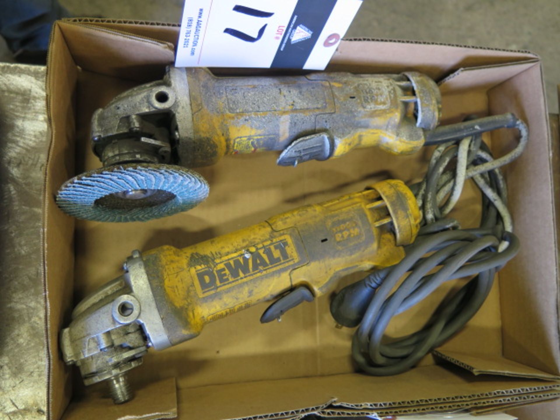 DeWalt Angle Grinders (2)