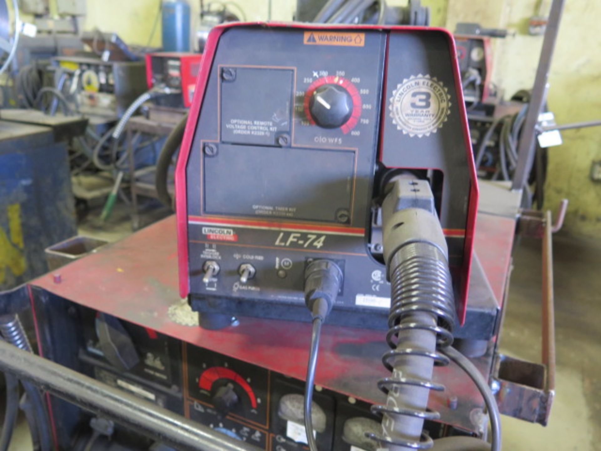 Lincoln DC-400 DC Arc Welding Power Source s/n U1060510939 w/ Lincoln Multi-Process Switch, - Image 4 of 7