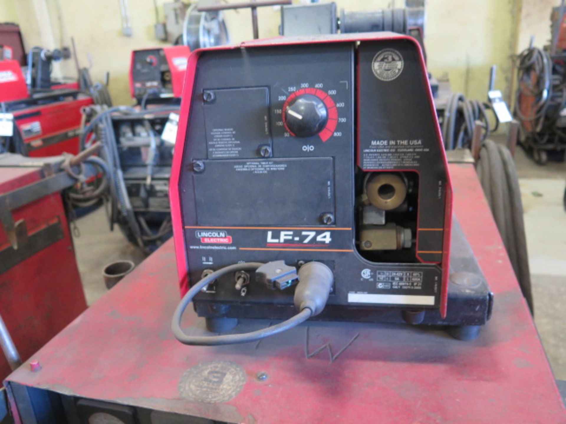 Lincoln Idealarc DC-600 CV/CC-DC Arc Welding Power Source s/n U1981008289 w/ Lincoln Multi-Process - Image 4 of 7